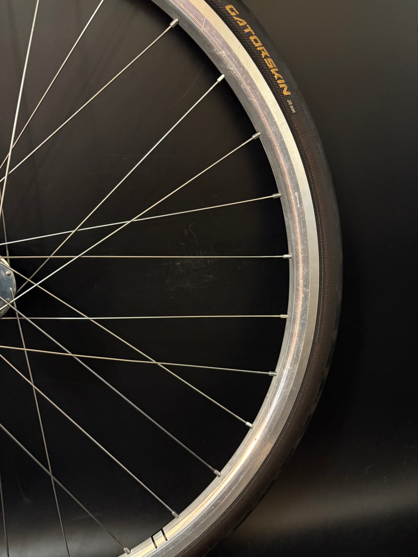 H Plus Son Archetype Silver / Dura Ace 7600 Wheelset 32h