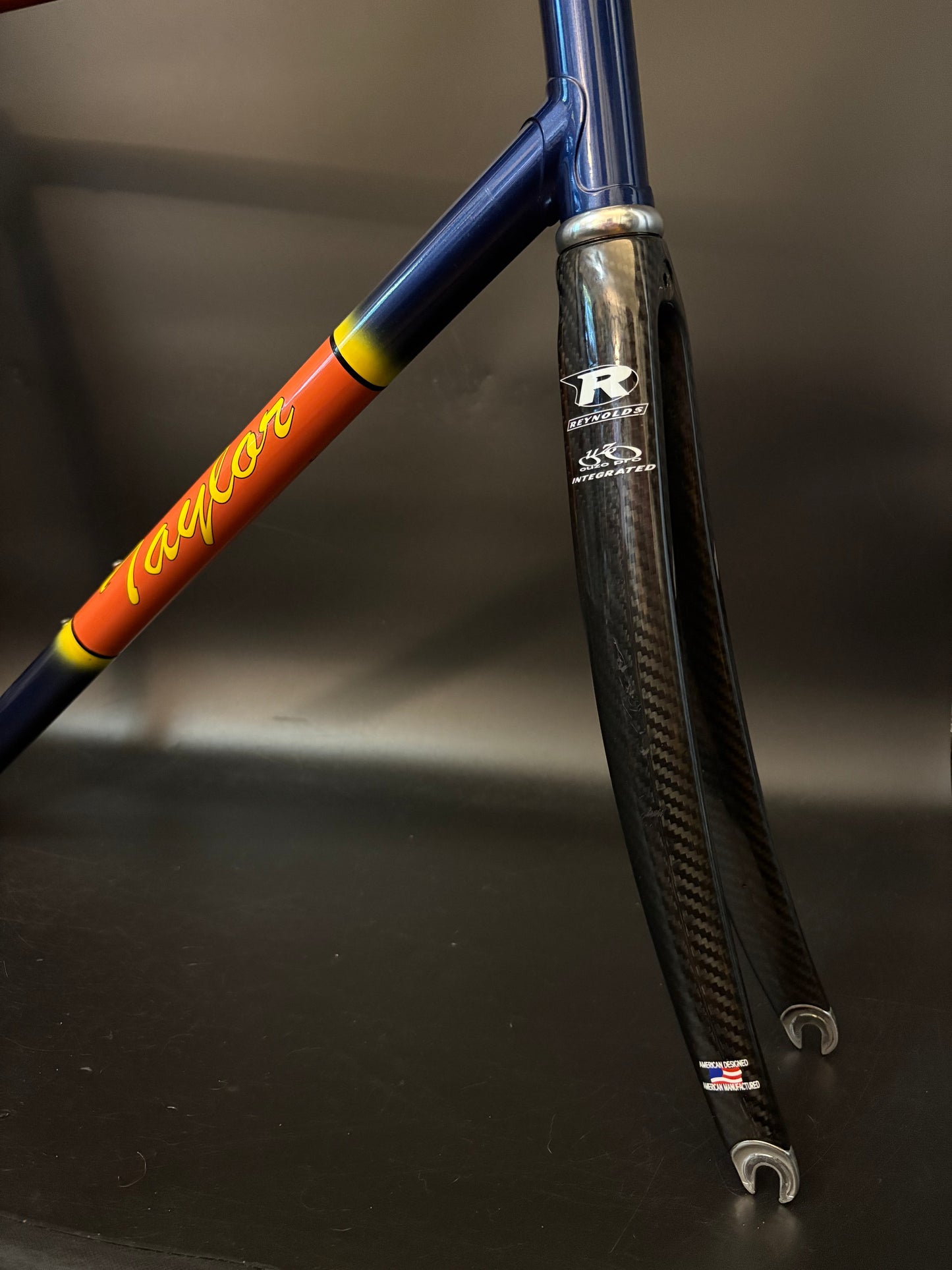 Paul Taylor Steel Frameset Blue 57cm