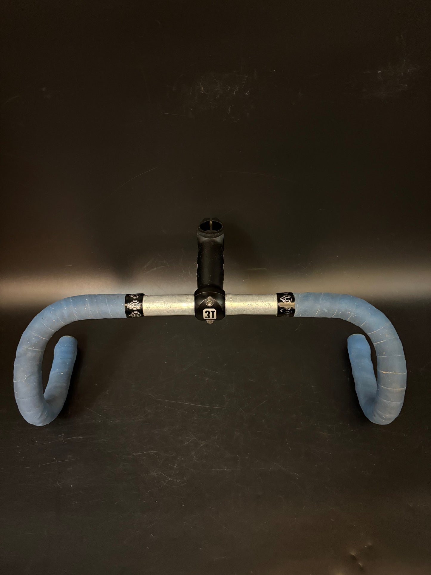 3T Drop Handlebar Silver 42cm 26.0 + 3T Zepp Stem Black 120mm