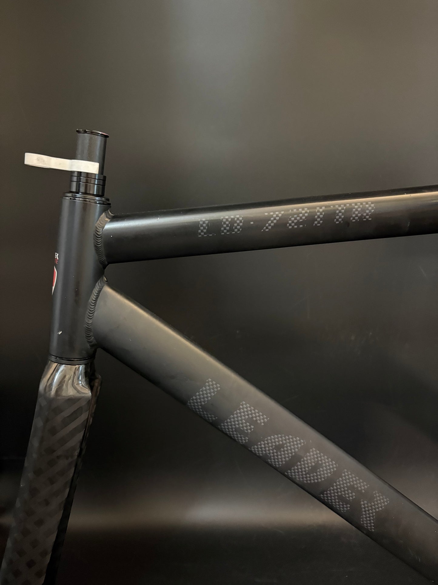 Leader 721 Frameset Black 58cm