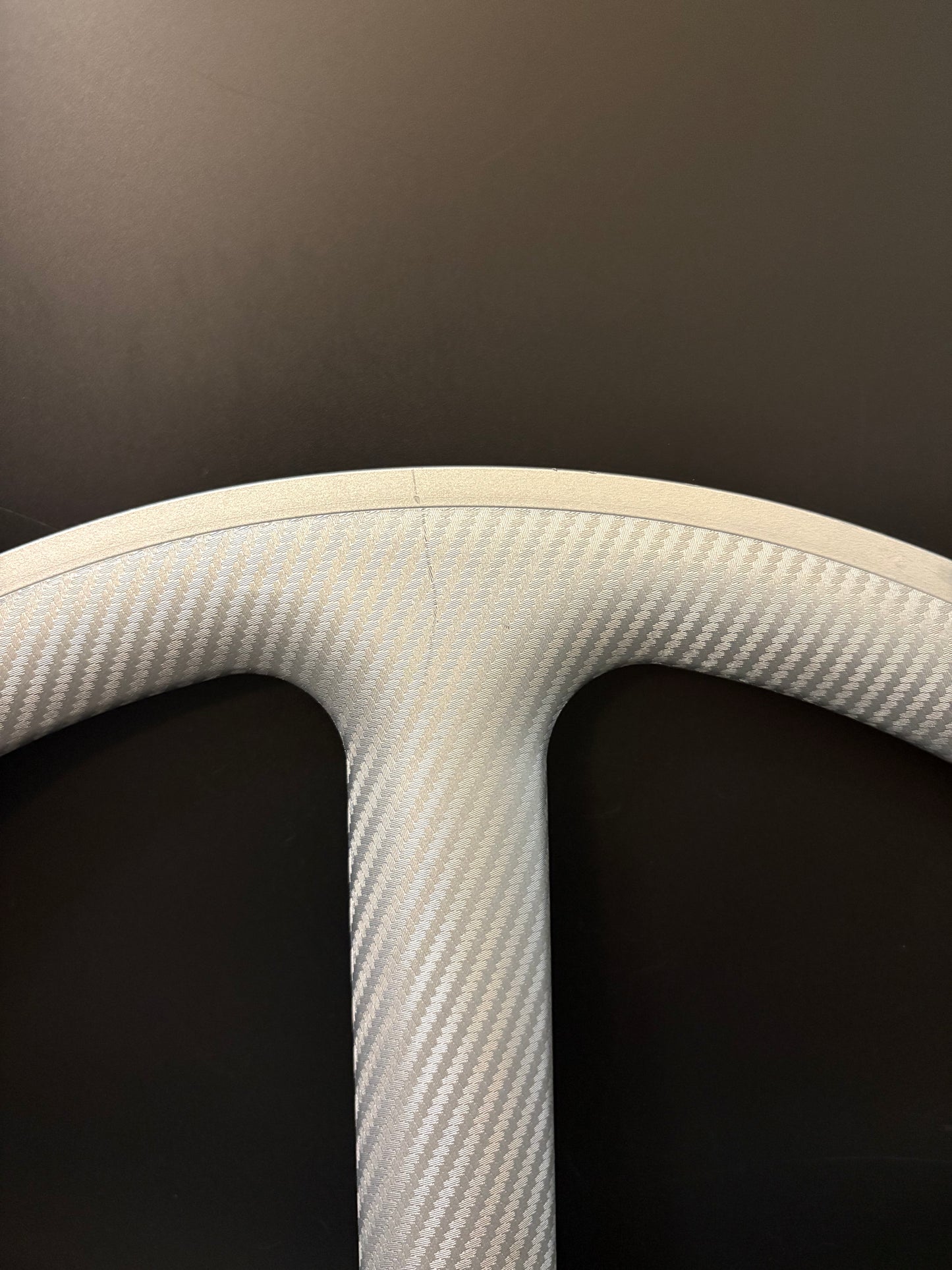 Encore 5 Spoke Rear Wheel Silver Carbon Weave