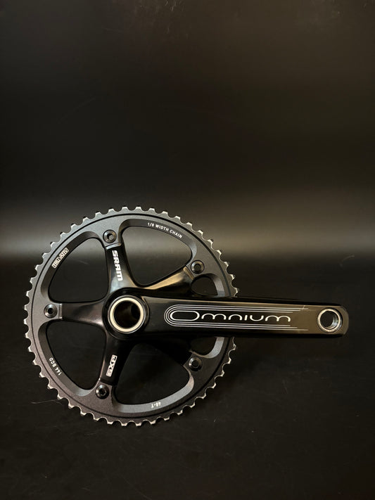 Sram Omnium Crankset Black 167.5mm 48t