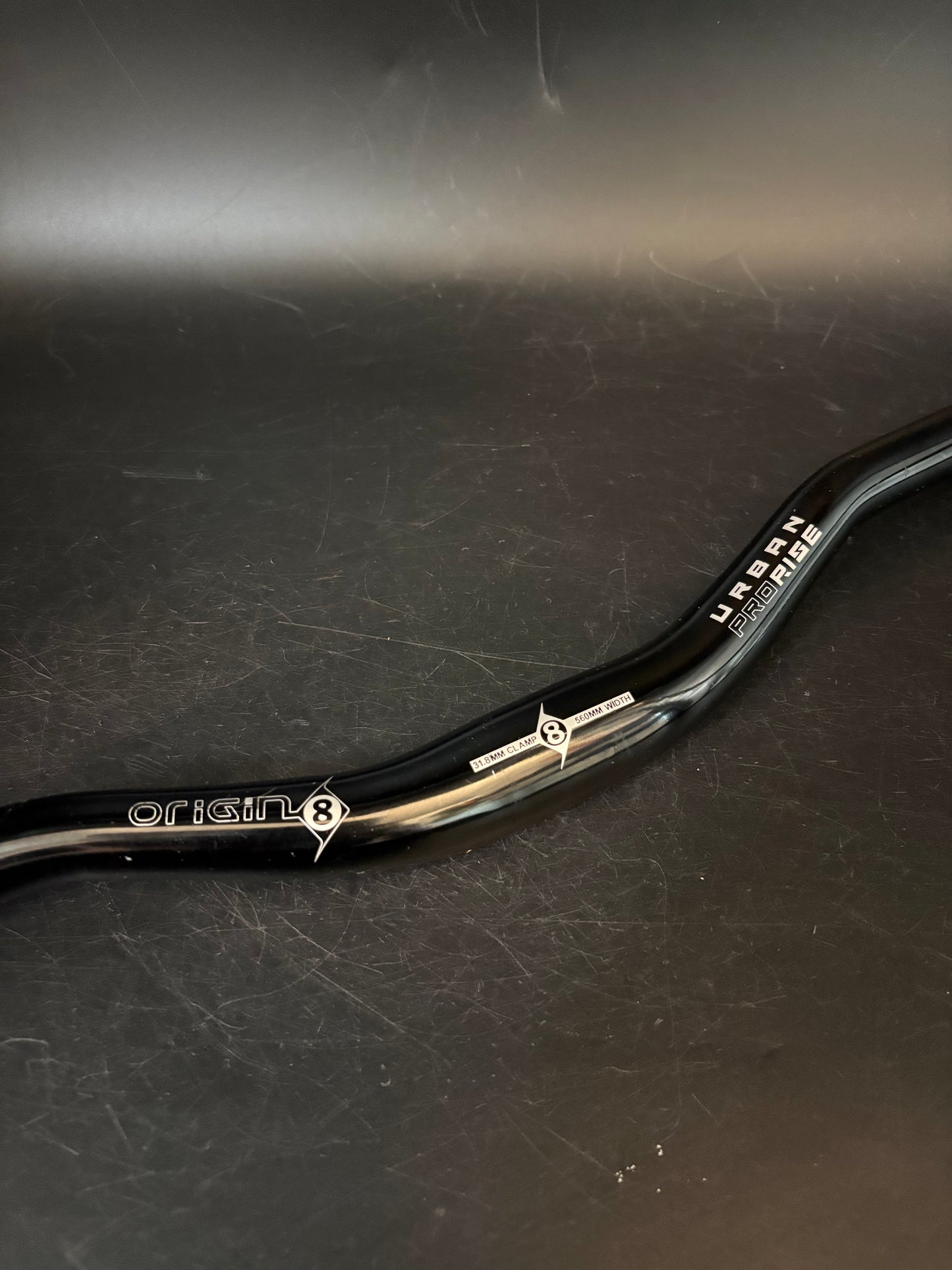 Origin 8 Urban Pro Riser Handlebar Black 560mm 31.8