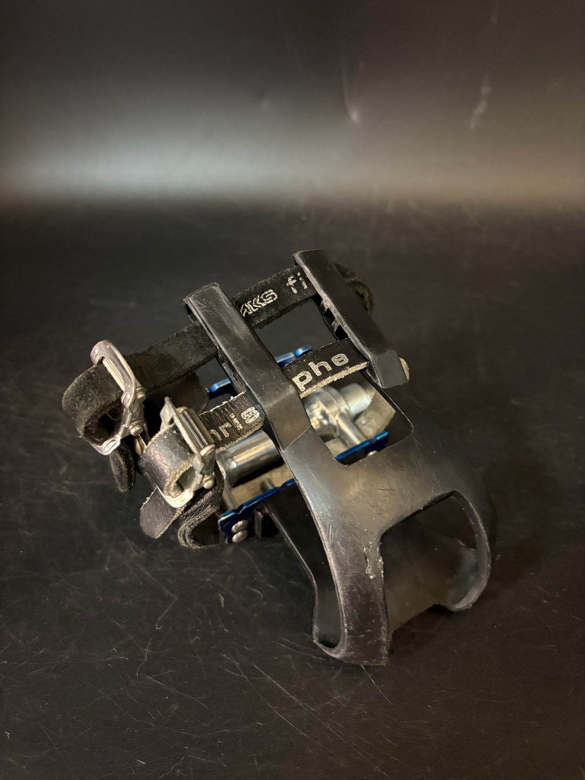 MKS Sylvan Pedals Blue / Double Straps Pedal Setup
