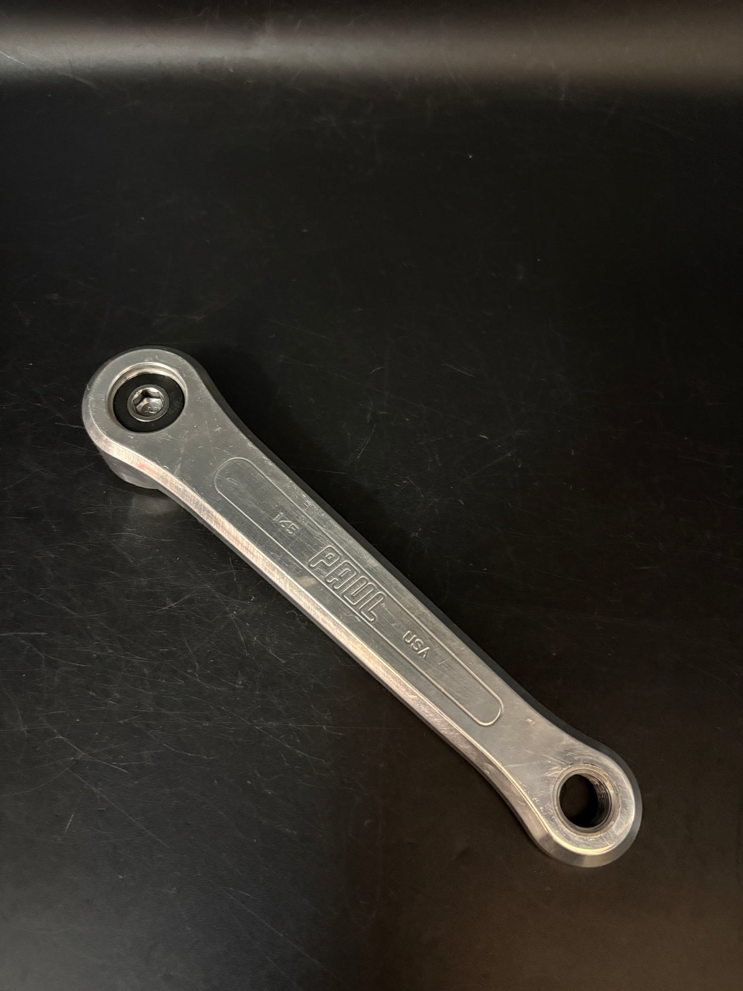 Paul Royal Flush Crankset Silver 165mm 48t