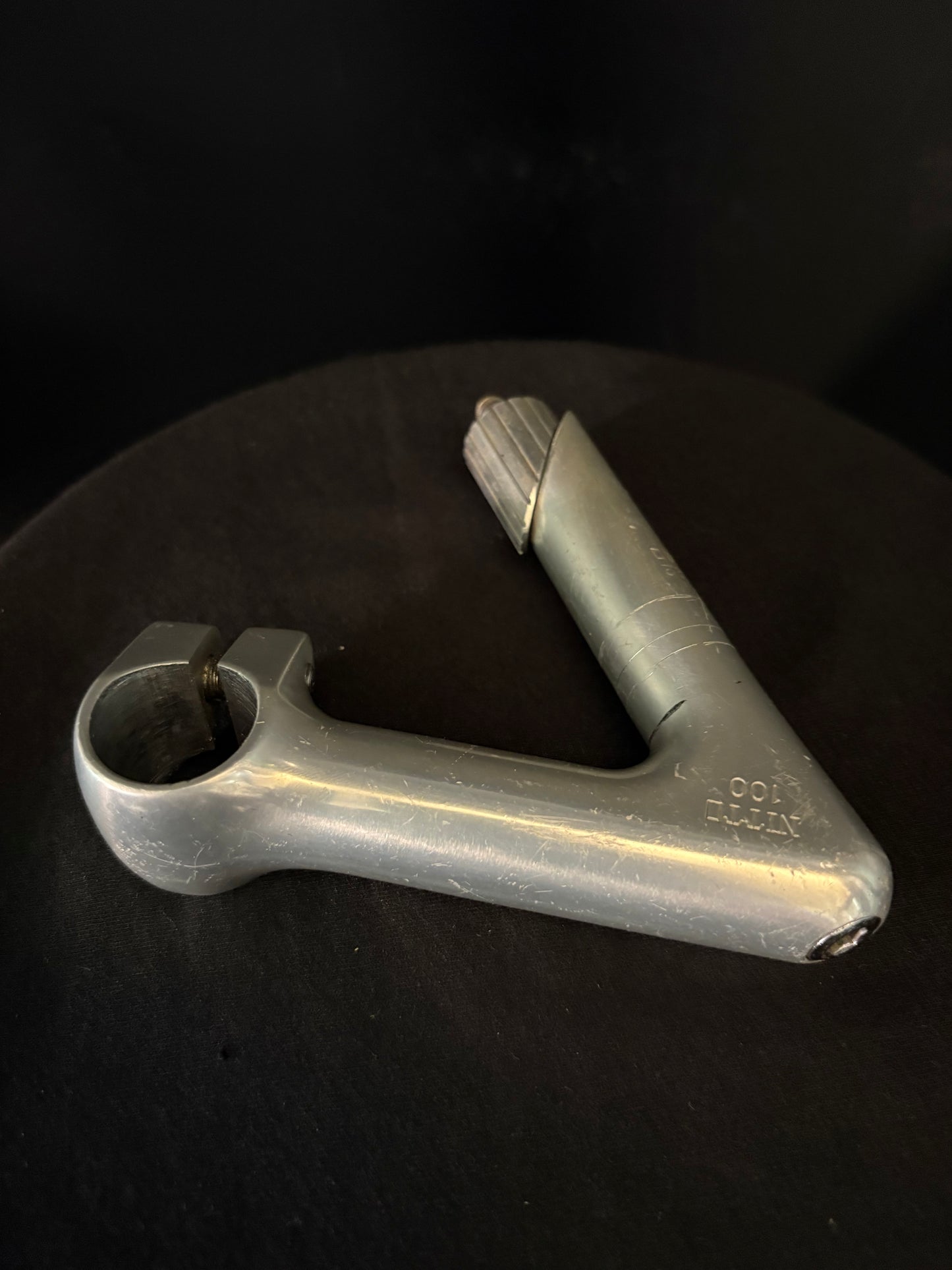 Nitto Jaguar Quill Stem Silver 100mm 25.4 1” Threaded