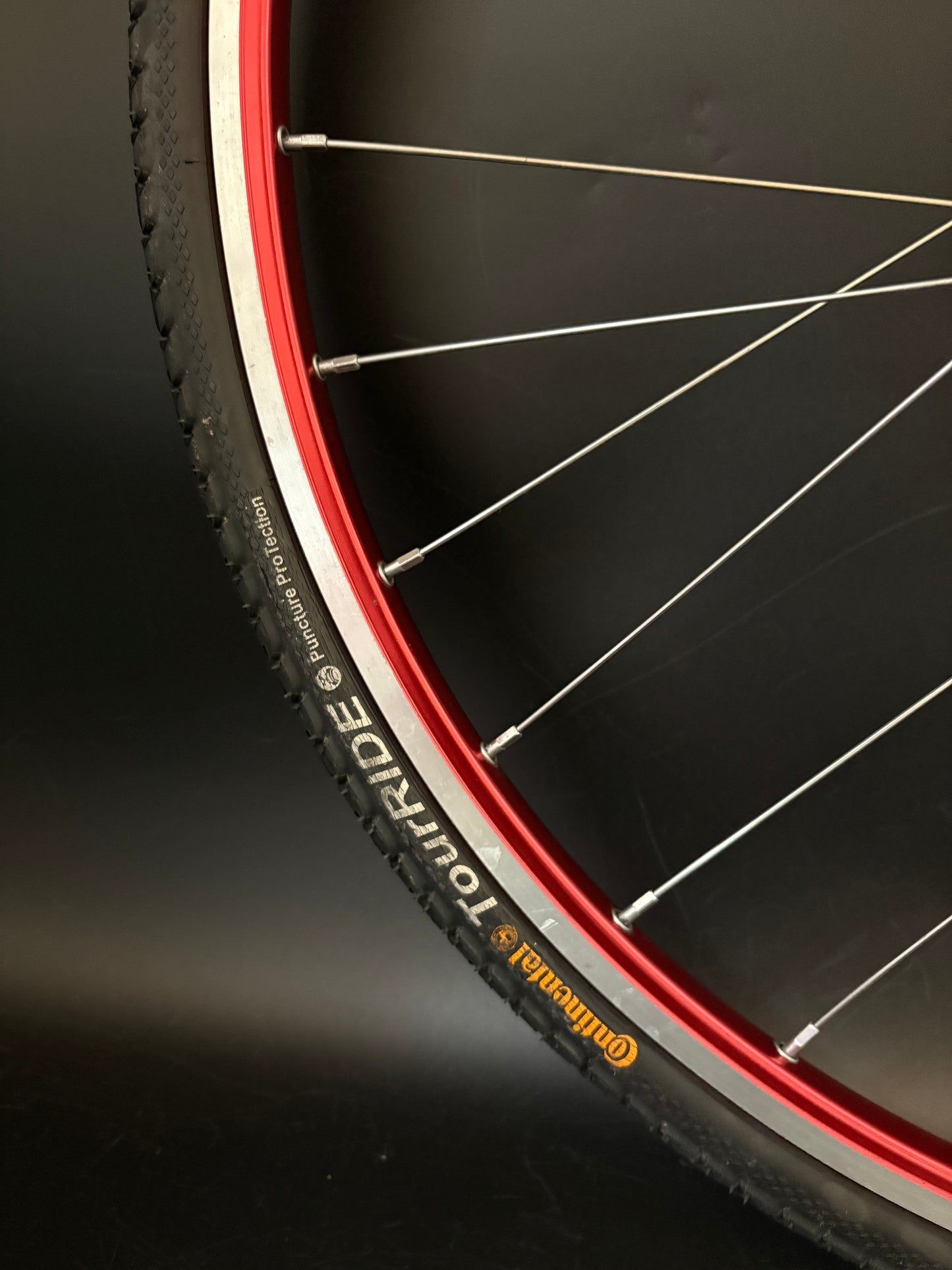 Ambrosio Evolution Red / Chub Hub Wheelset 32h