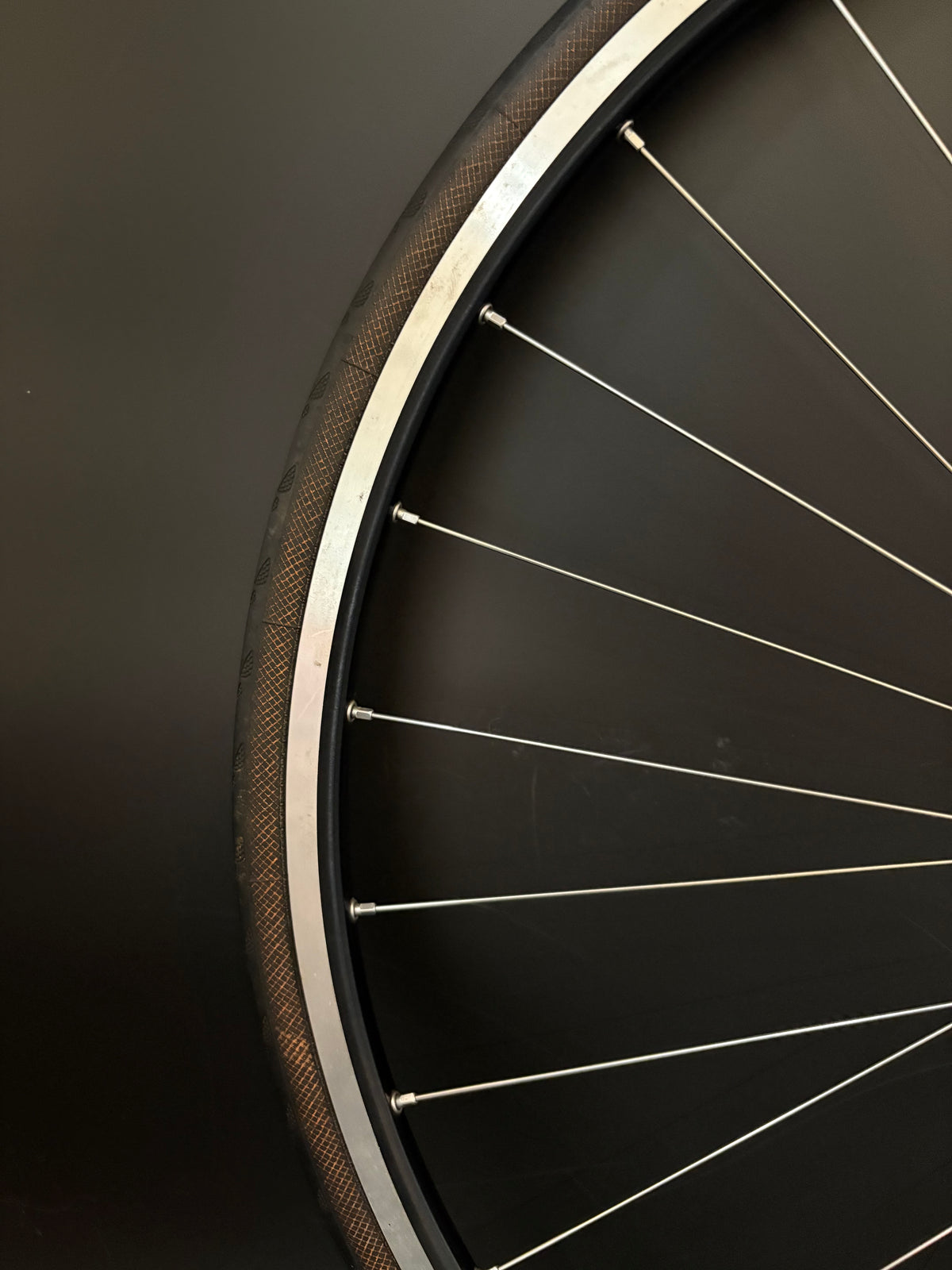 Mavic Open Pro Black / Dura Ace 7710 Wheelset 28h