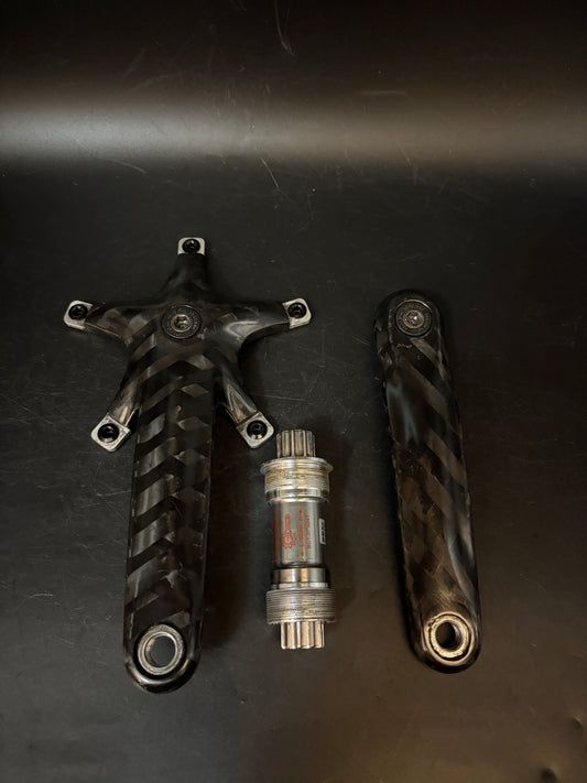 FSA Carbon Track Cranks 175mm