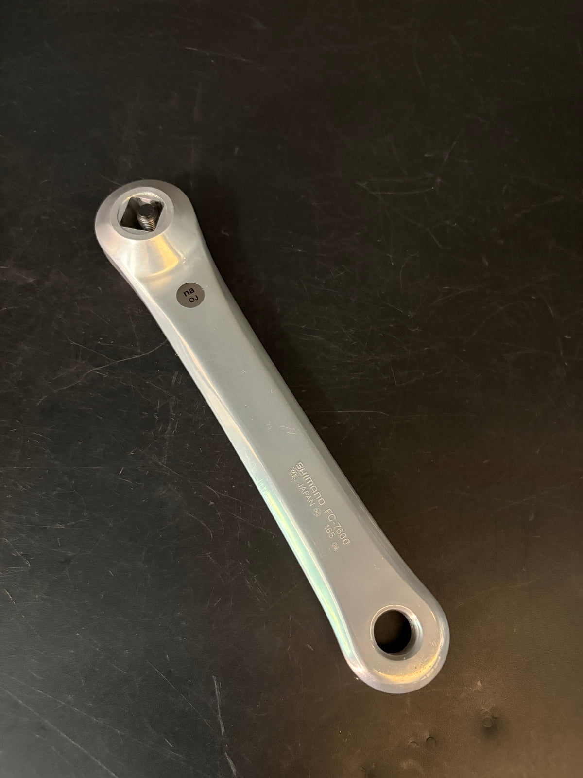 Dura Ace 7600 Cranks Silver 165mm