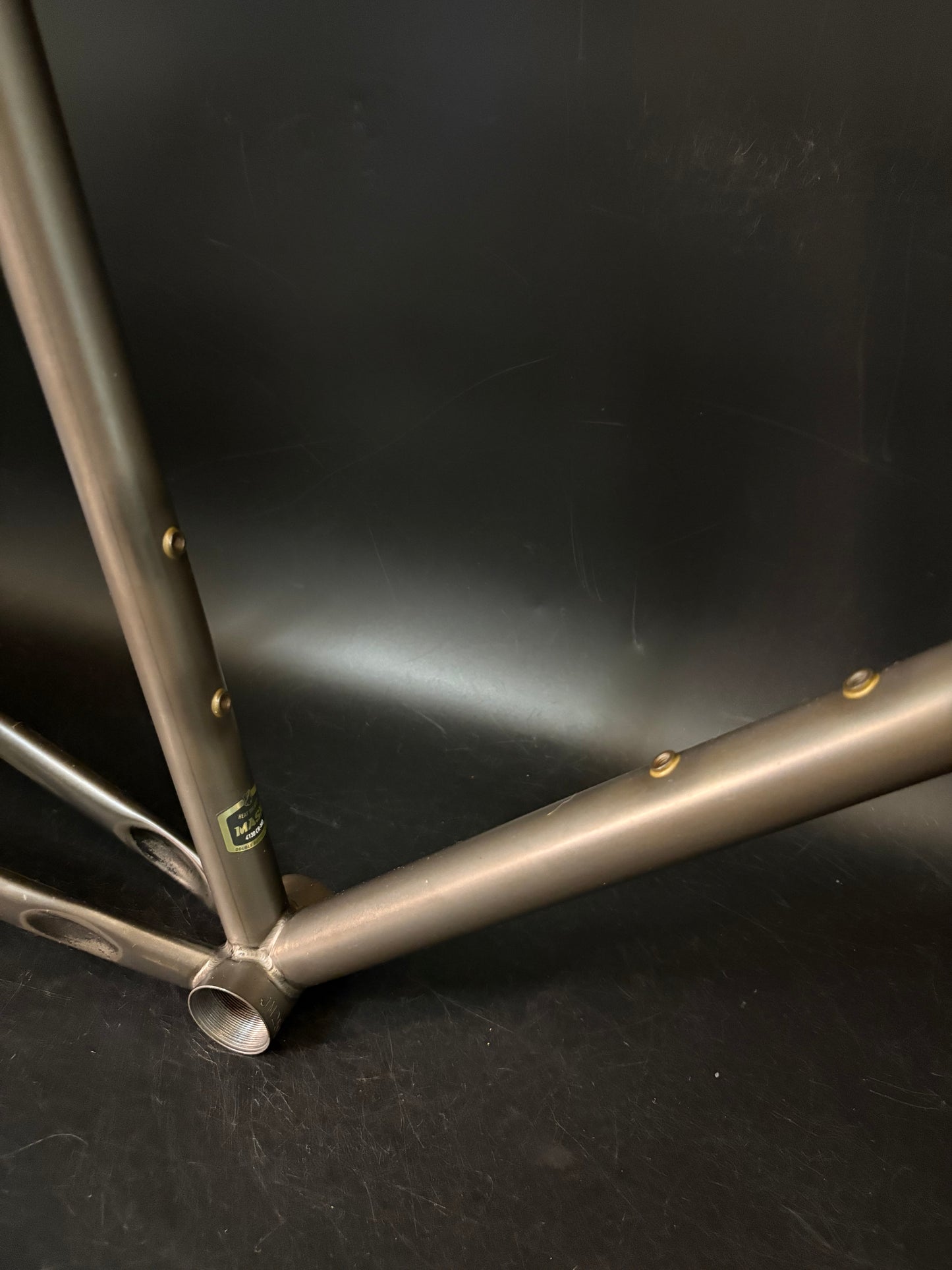 Mash Steel Frameset Raw 55cm