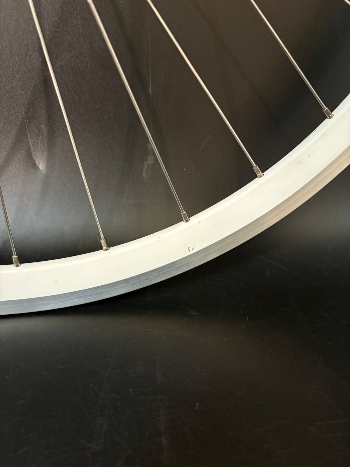 Velocity Deep V Machined White / Phil Wood HF Pink Wheelset 32h