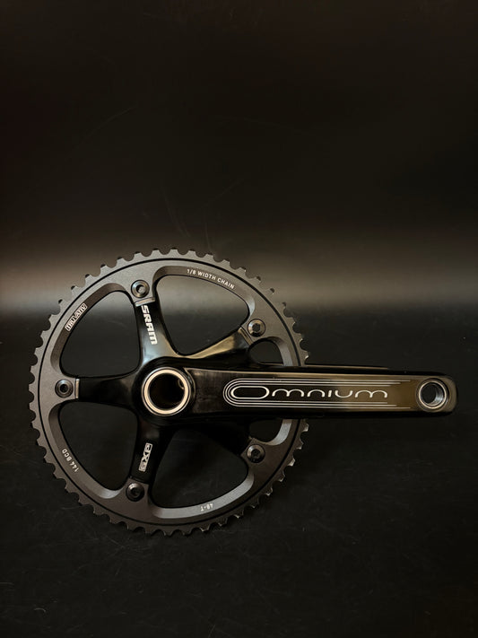 Sram Omnium Crankset Black 170mm 48t
