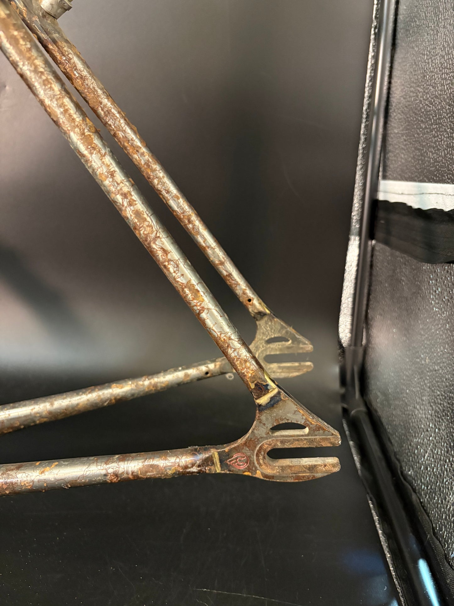 Chas’ Cinelli Mash Work Frameset Raw Prototype #2 55cm