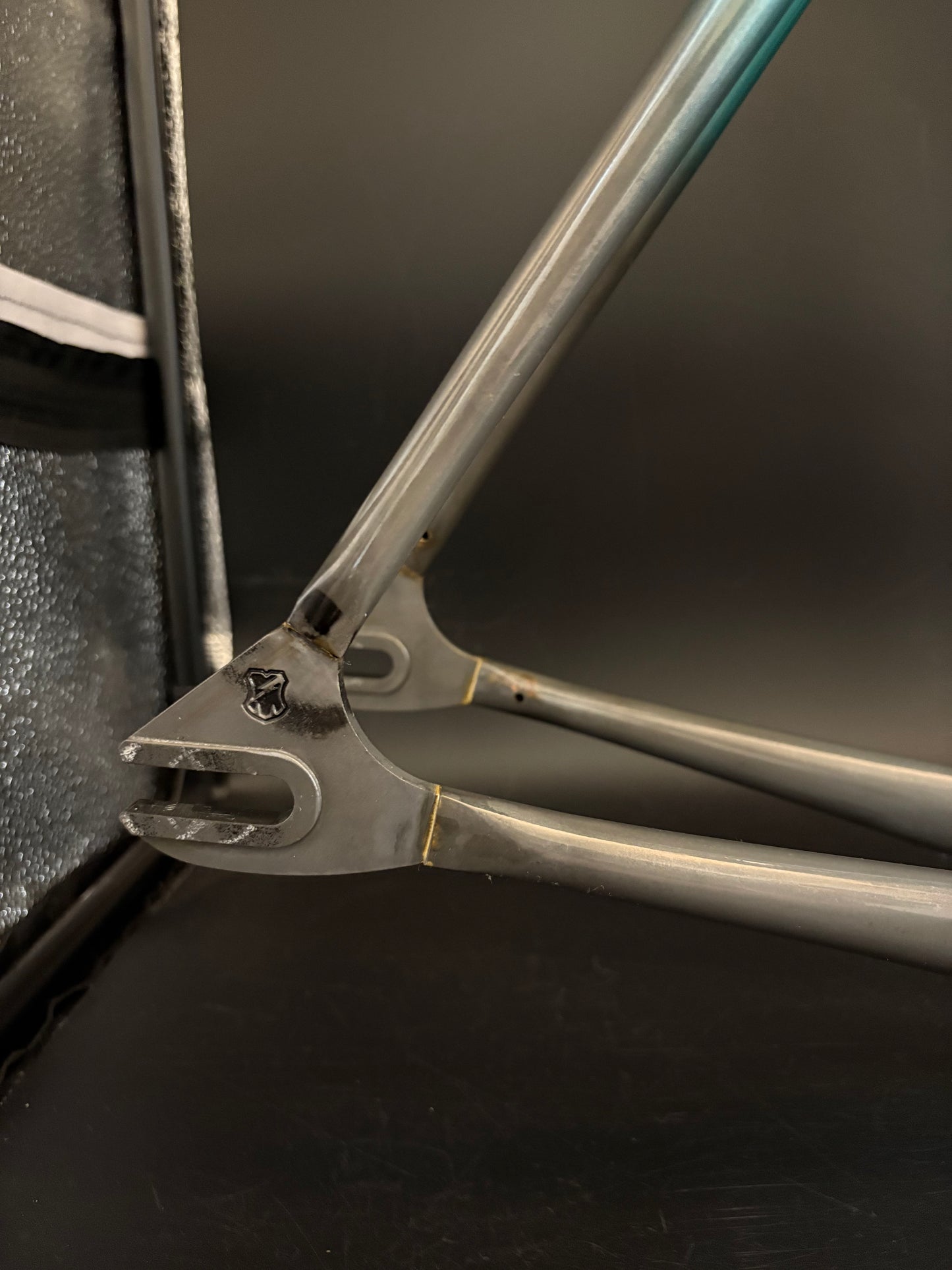 Mash Steel Frameset Teal/Raw 55cm Medium