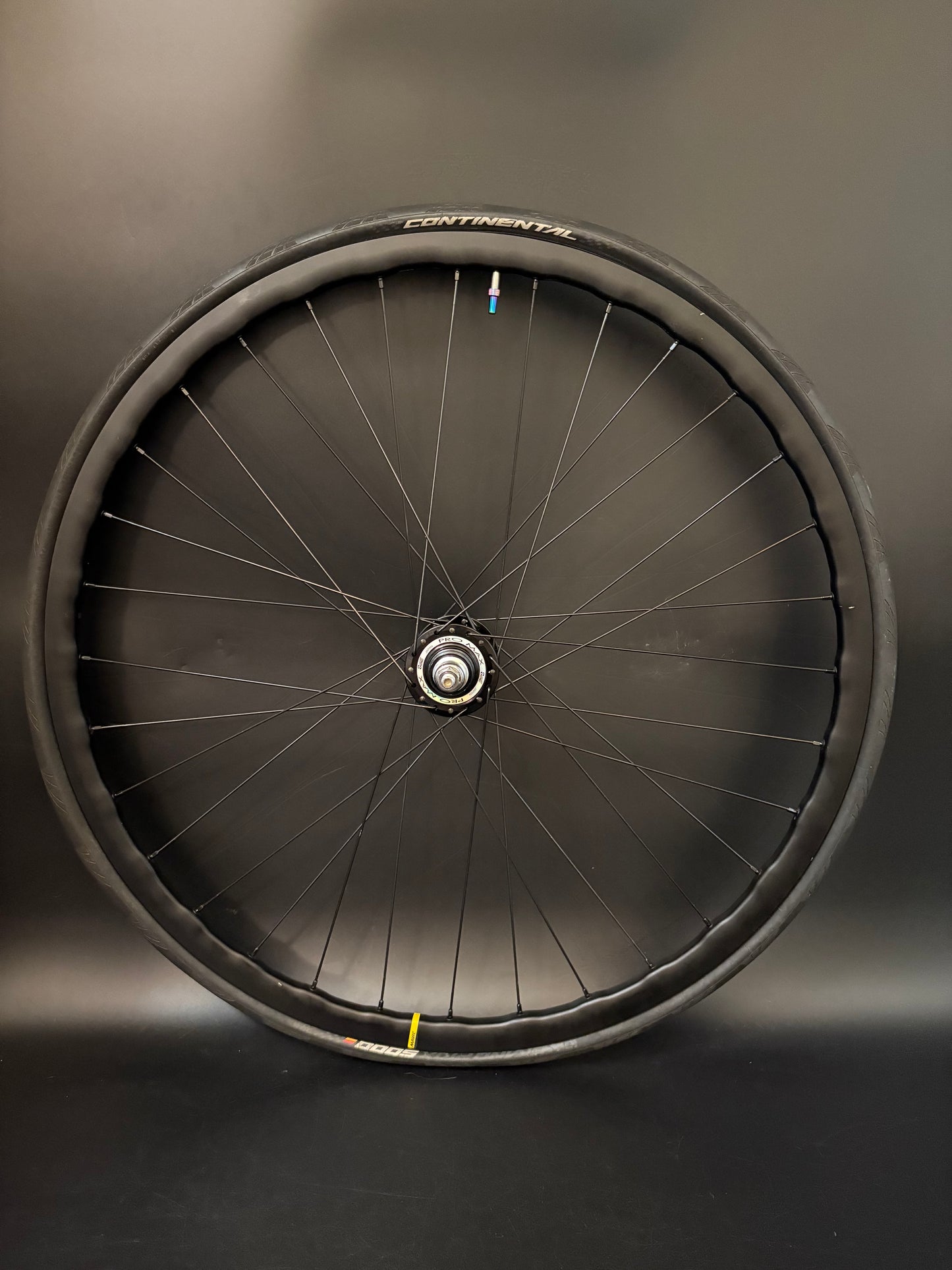 Mavic Open Pro UST Disc Black / Suzue Pro Max Carbon Wheelset 32h