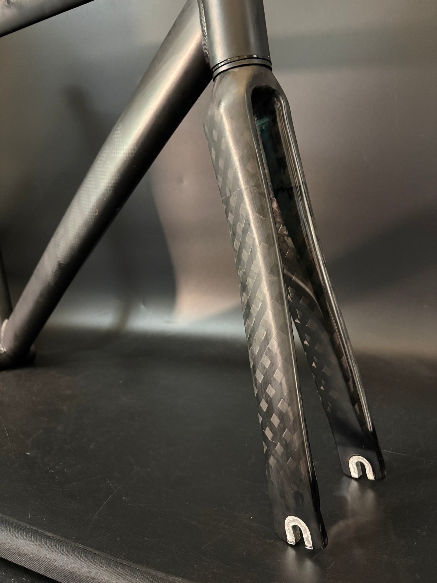 Leader 721 Frameset Black 58cm
