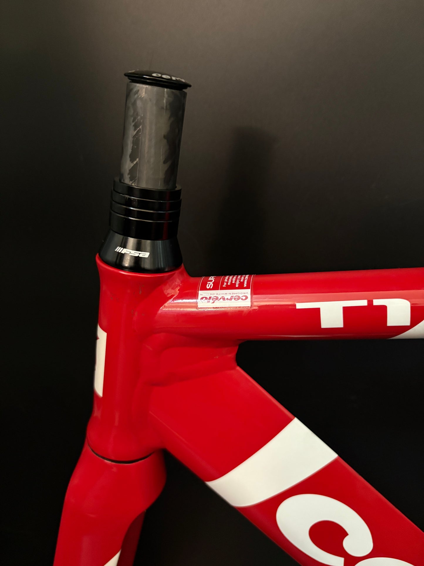 Cervelo T1 Frameset Red 51cm