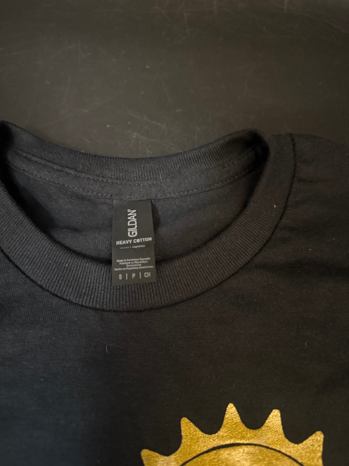 Track Lab Logo T Shirt Black