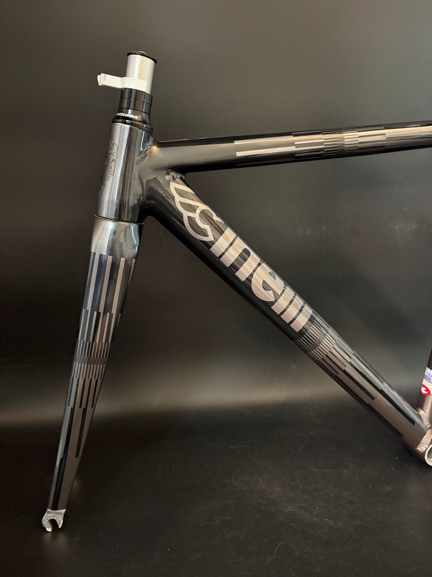 Cinelli Mash Parallax Frameset Black 50cm