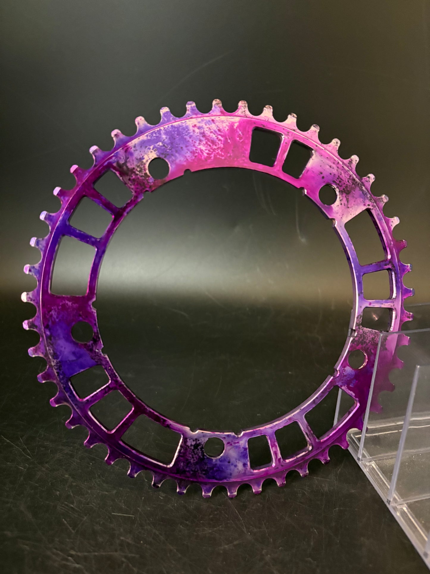 Aarn x Retrogression Purple Reign Chainring 47t