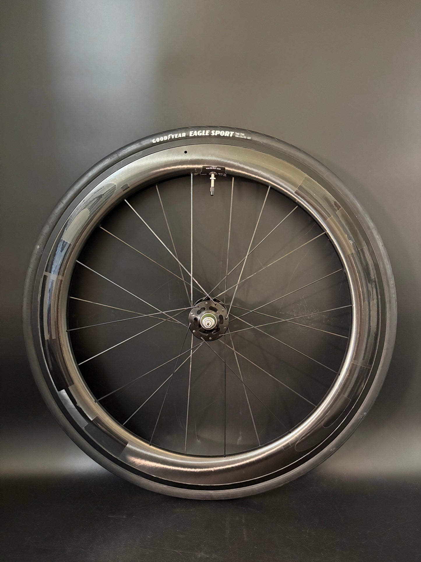 HED Jet RC6 Black Disc Wheelset Carbon 24h