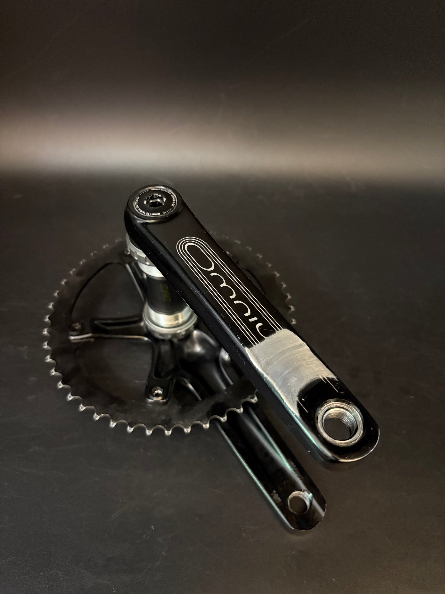 Sram Omnium Crankset Black 165mm 48t