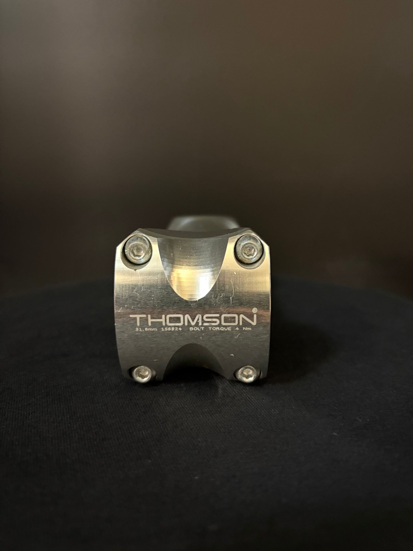 Thomson X4 Stem Silver 110mm 31.8 10deg