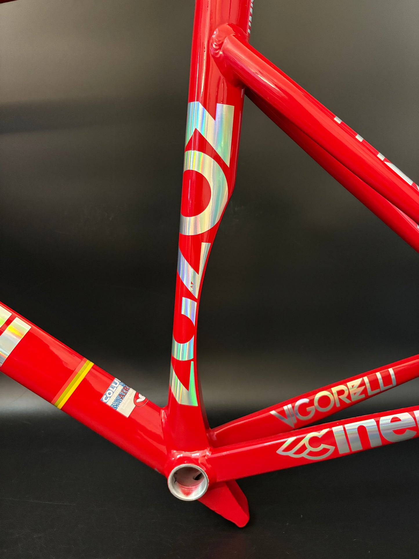 Cinelli Vigorelli Shark Frameset Red 54cm