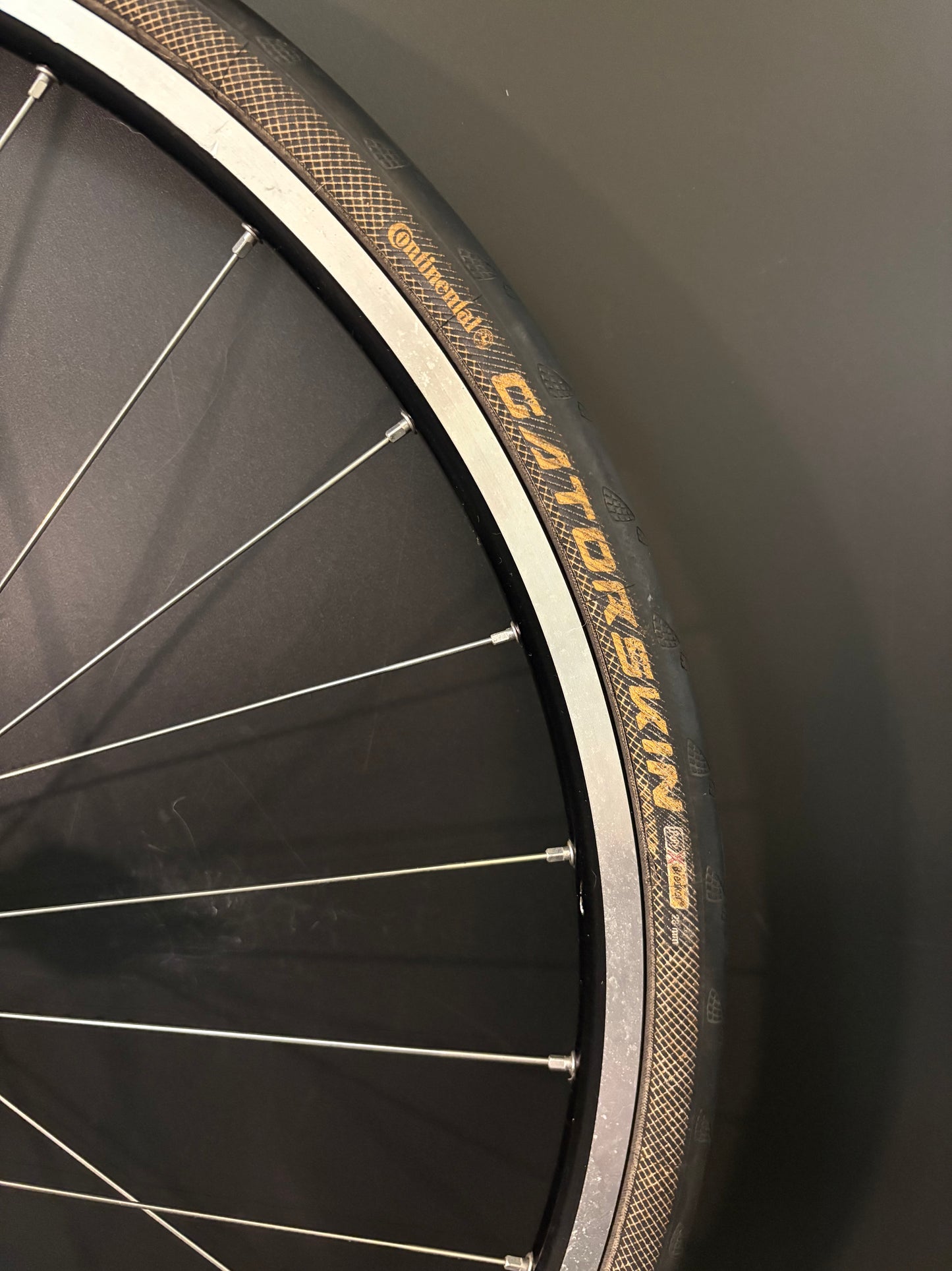 Mavic Open Pro Black / Dura Ace LF 7710 Wheelset 28h