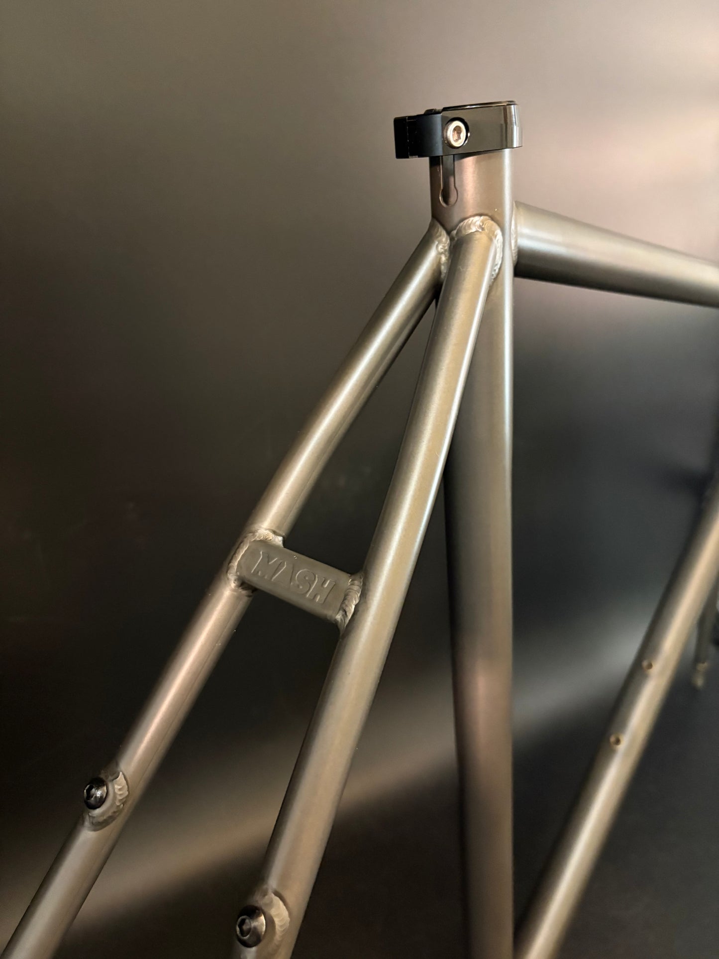 Mash Steel Frameset Raw 55cm