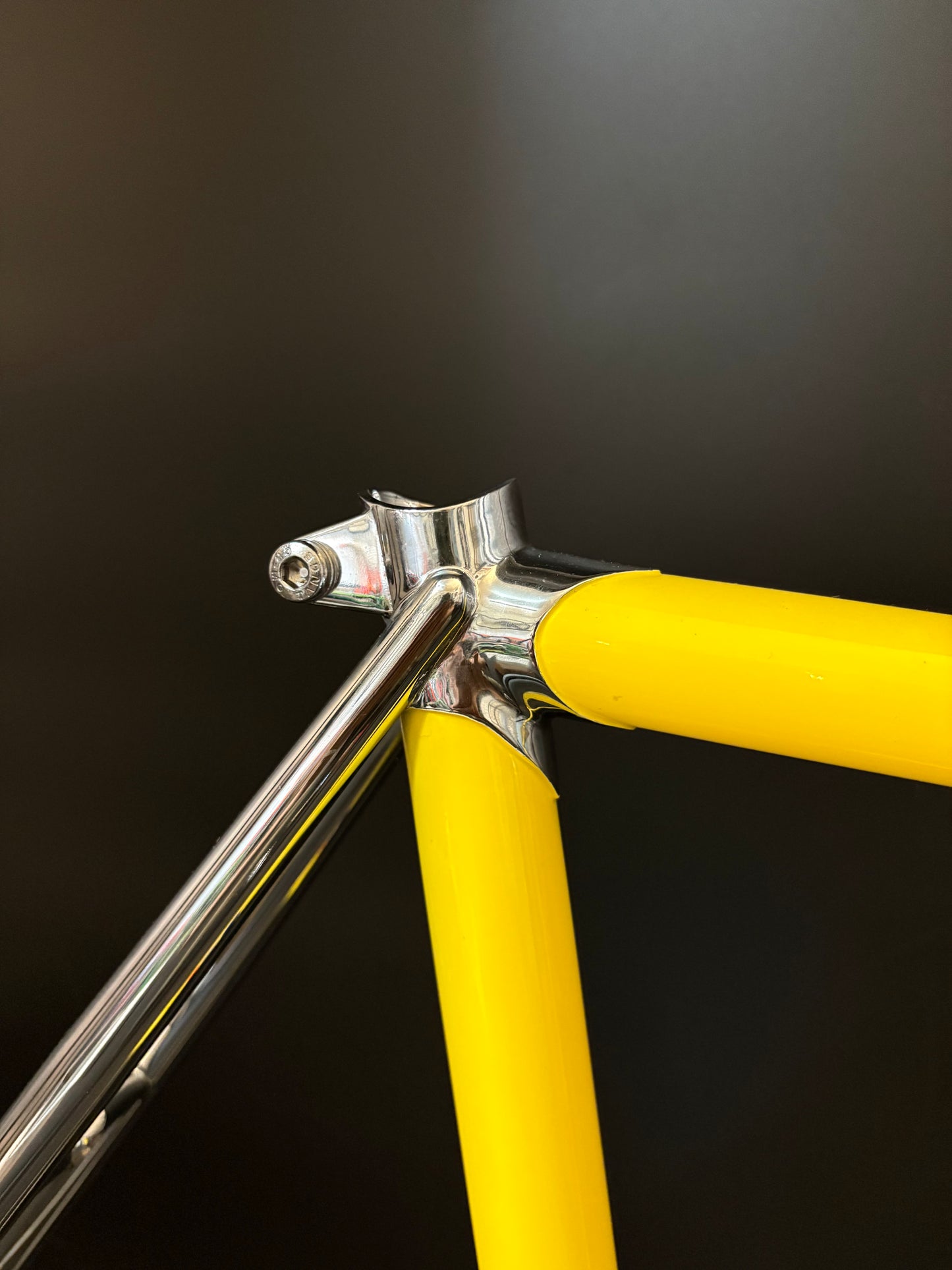 Look AC 364 Frameset Yellow/Chrome Medium