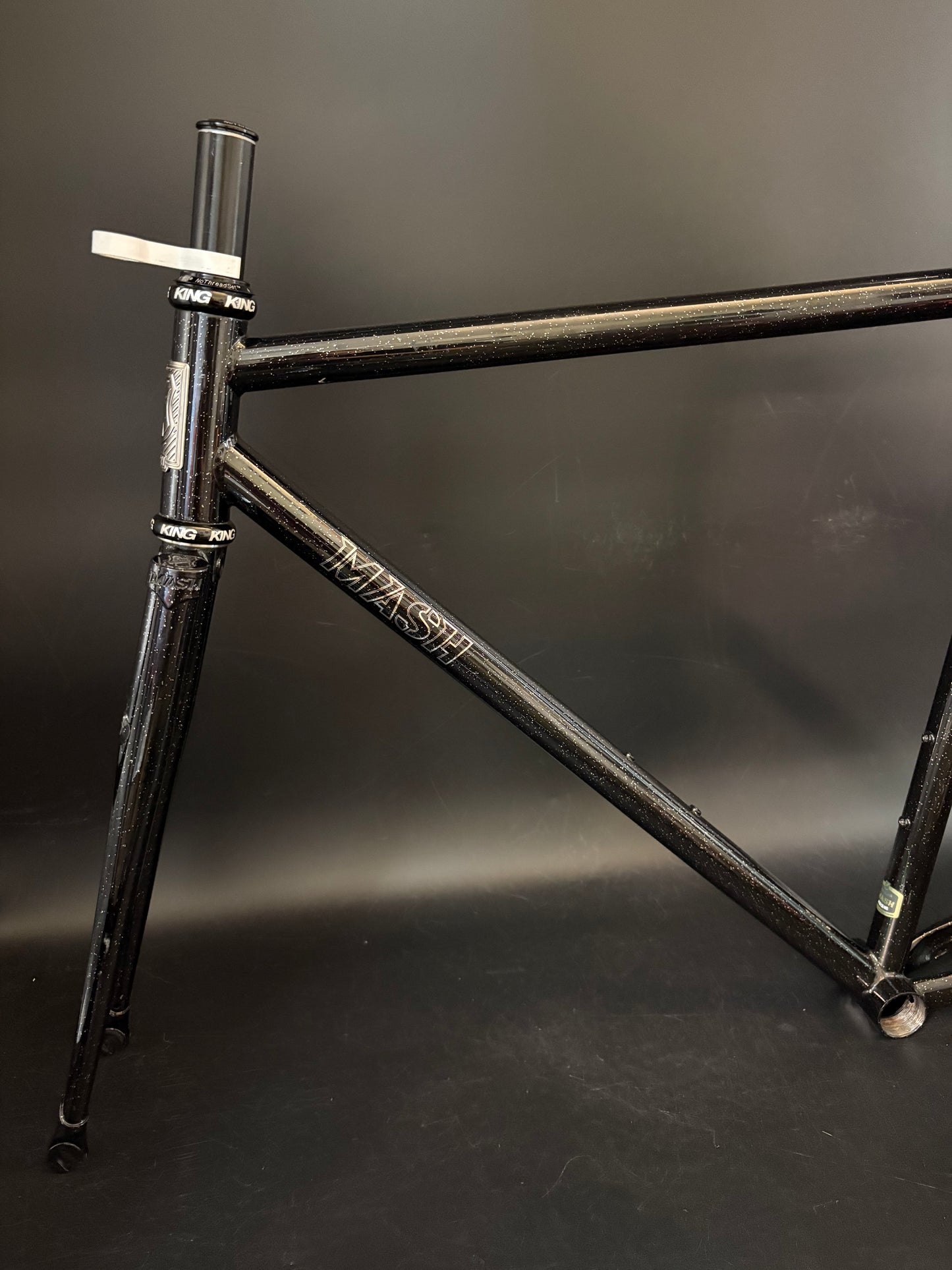 Mash Steel Frameset Black Sparkle MJS 53cm Small