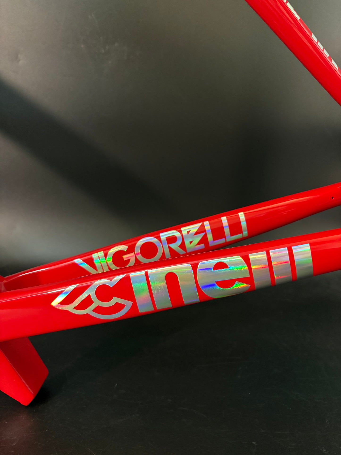 Cinelli Vigorelli Shark Frameset Red 54cm