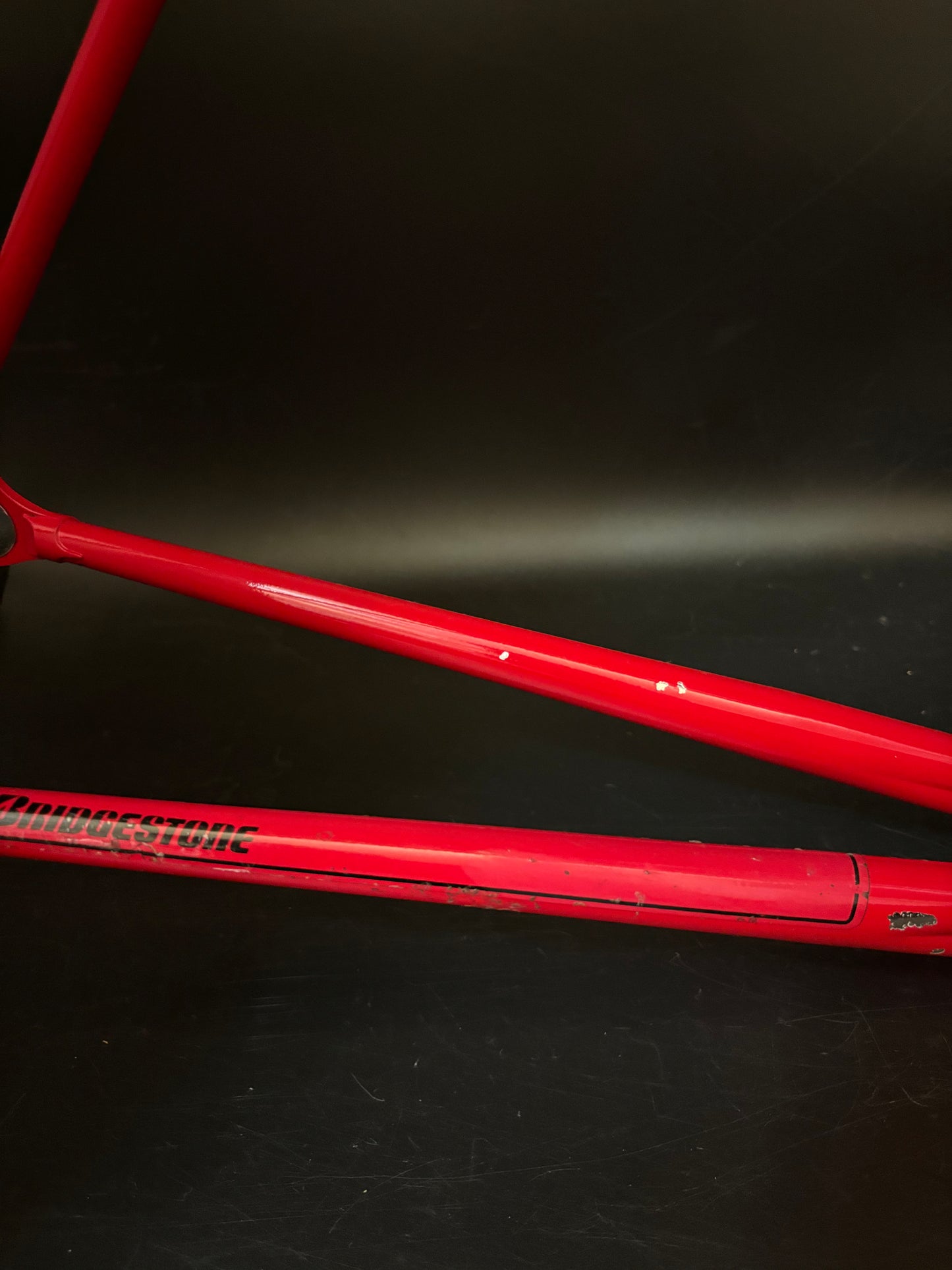 Bridgestone NJS Frameset Red/Black 48cm ST 52cm TT