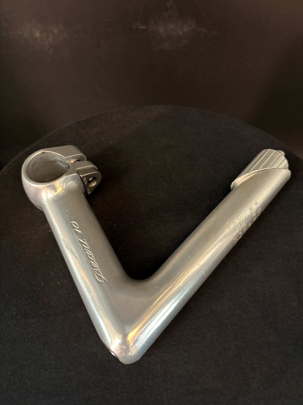 Nitto Pearl 10 1” Threaded Quill Stem Silver 100mm 25.4