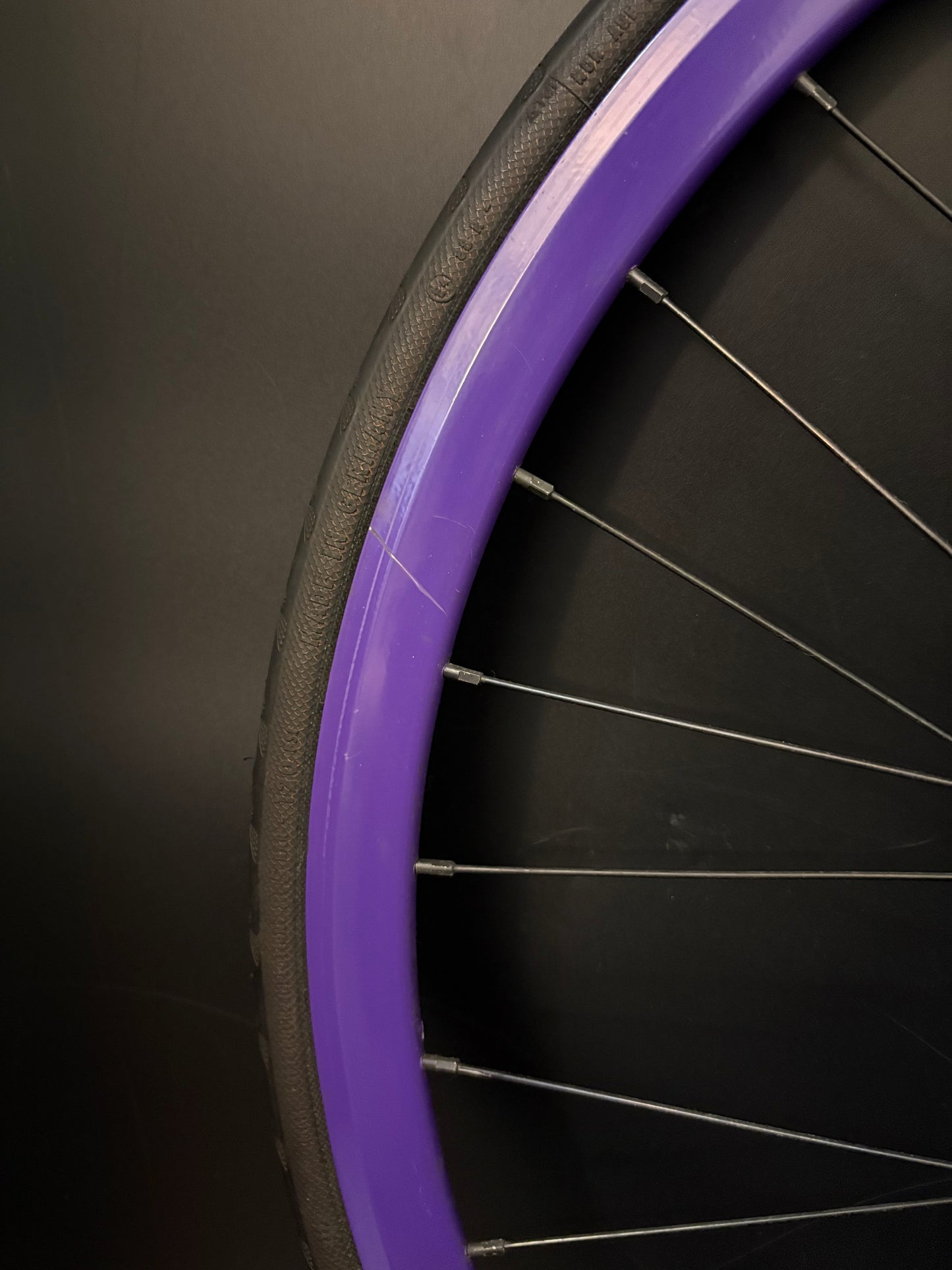 Velocity Deep V Purple / Origin 8 Wheelset 32h