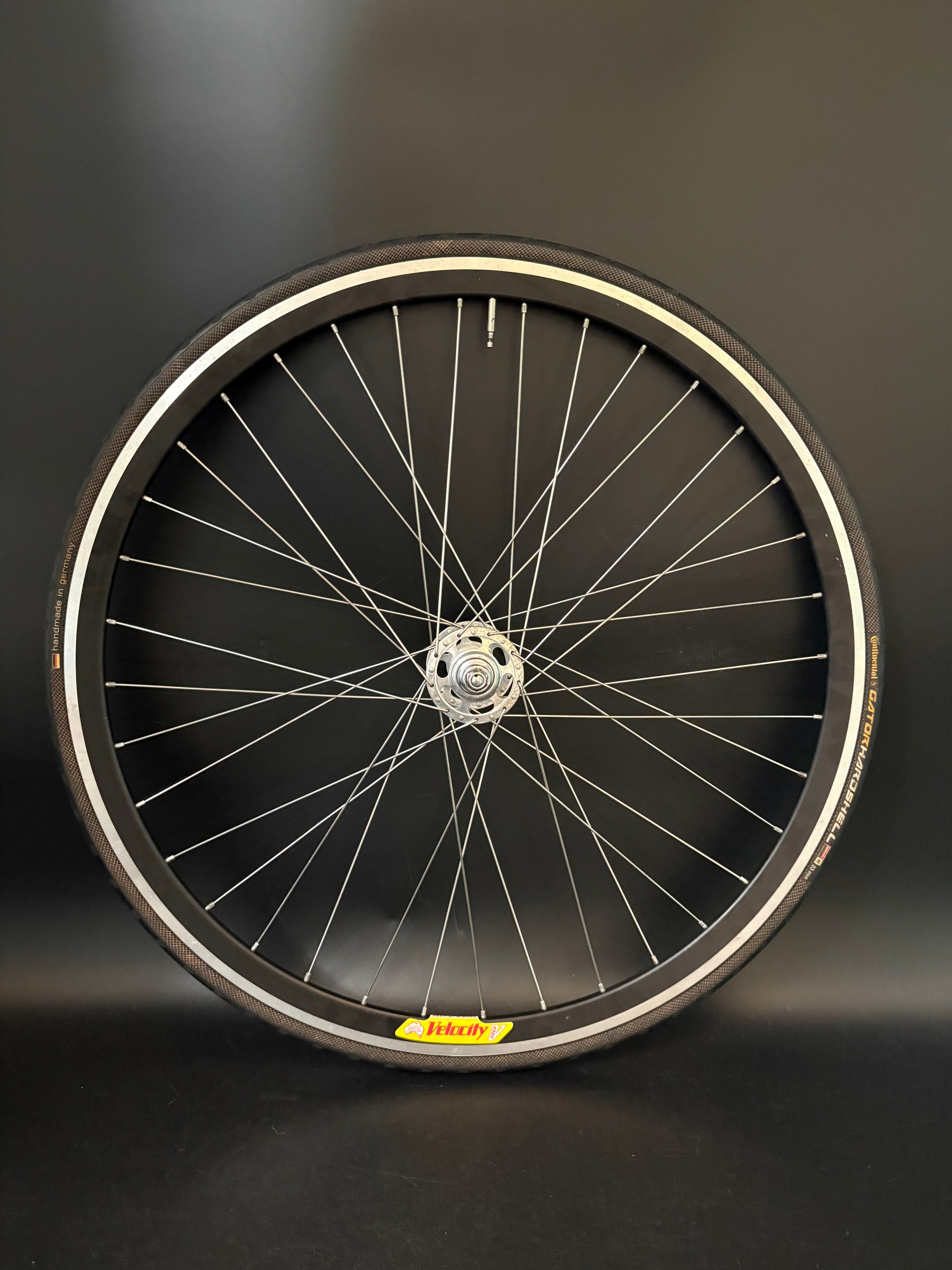Velocity Deep V / Campagnolo Record HF Wheelset Black 36h – Track Lab