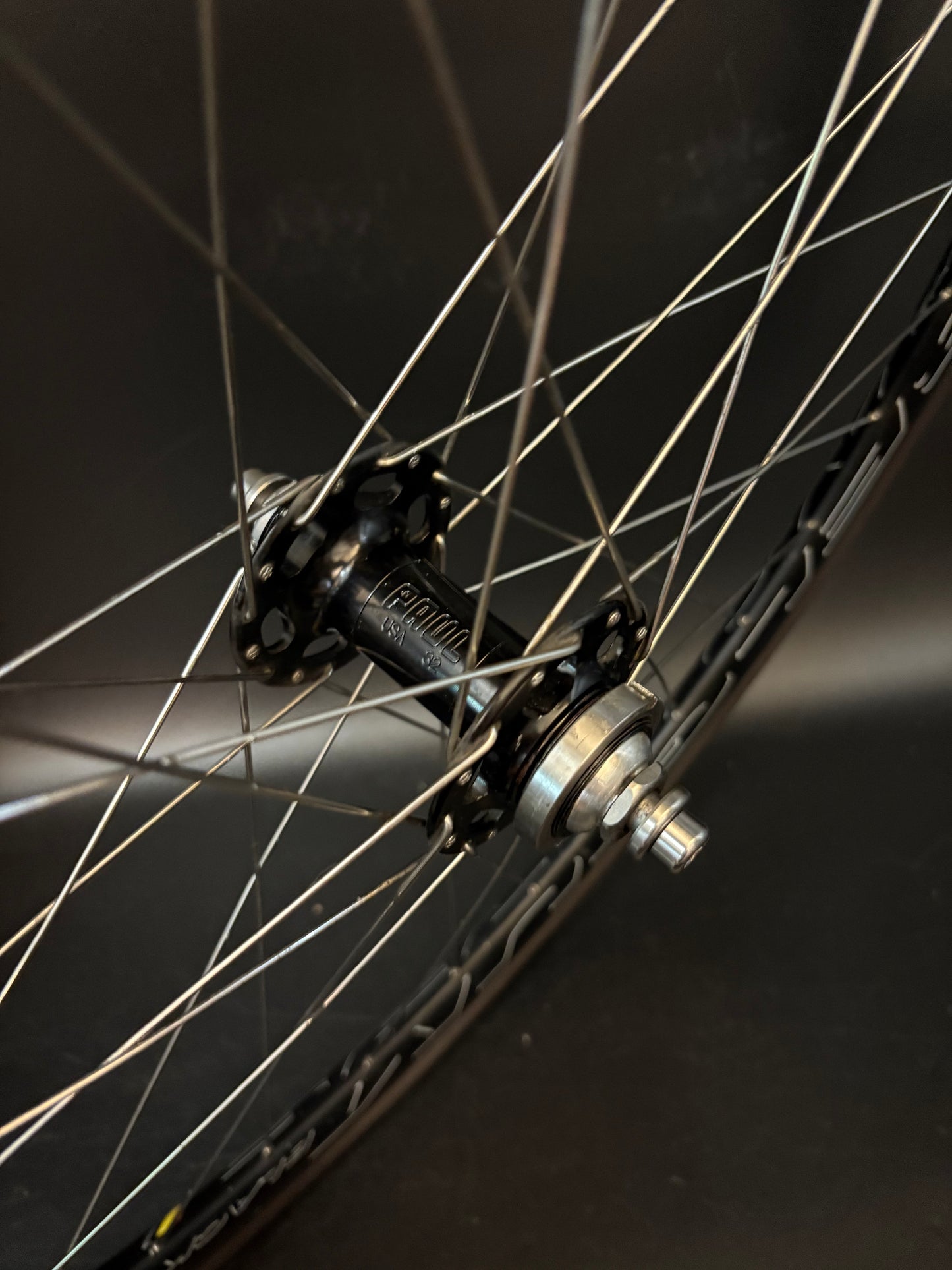 HED Belgium / Paul Components HF Wheelset Black 32h