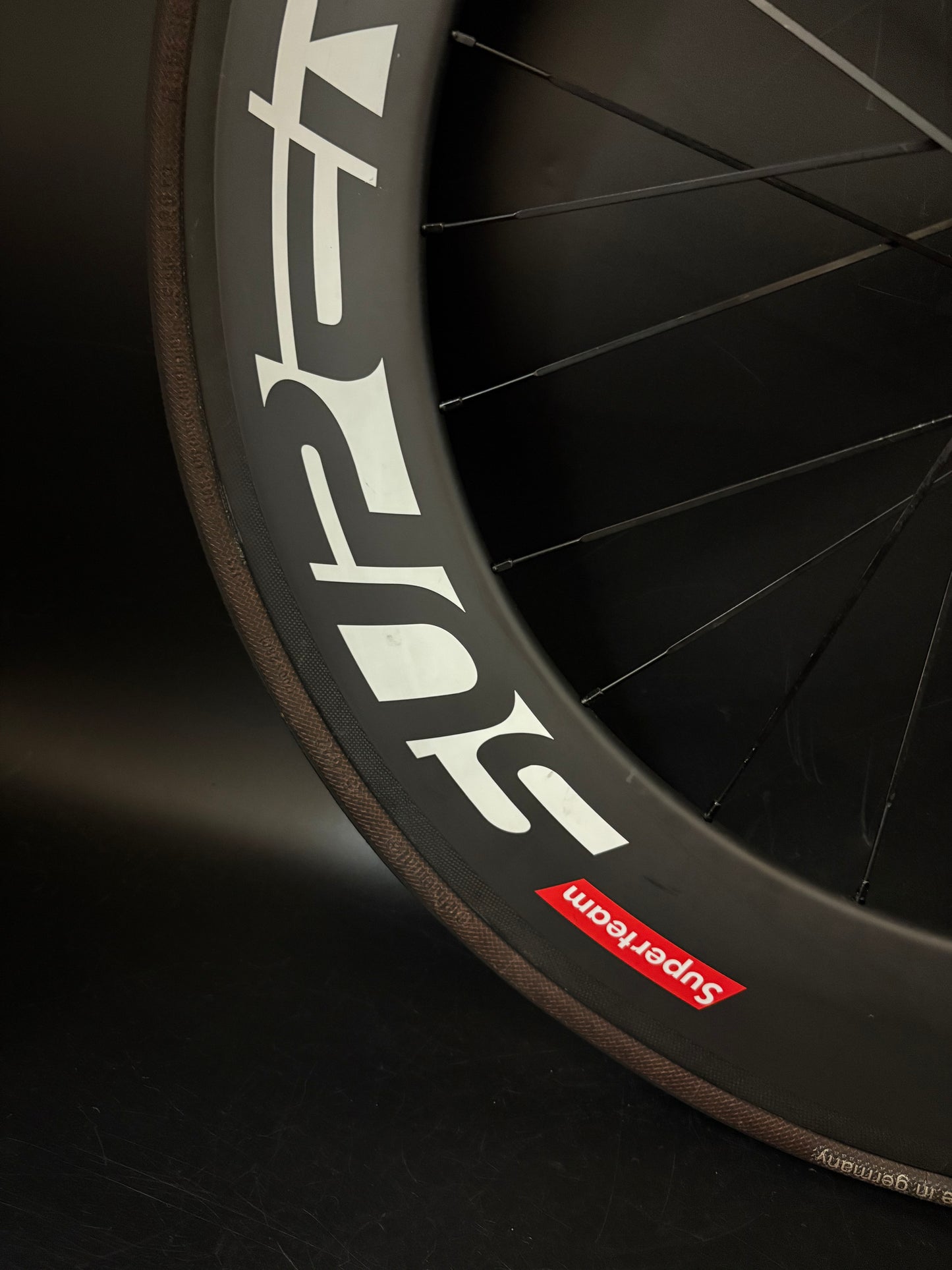 Superteam Carbon Clincher 88mm Rear Wheel 24h