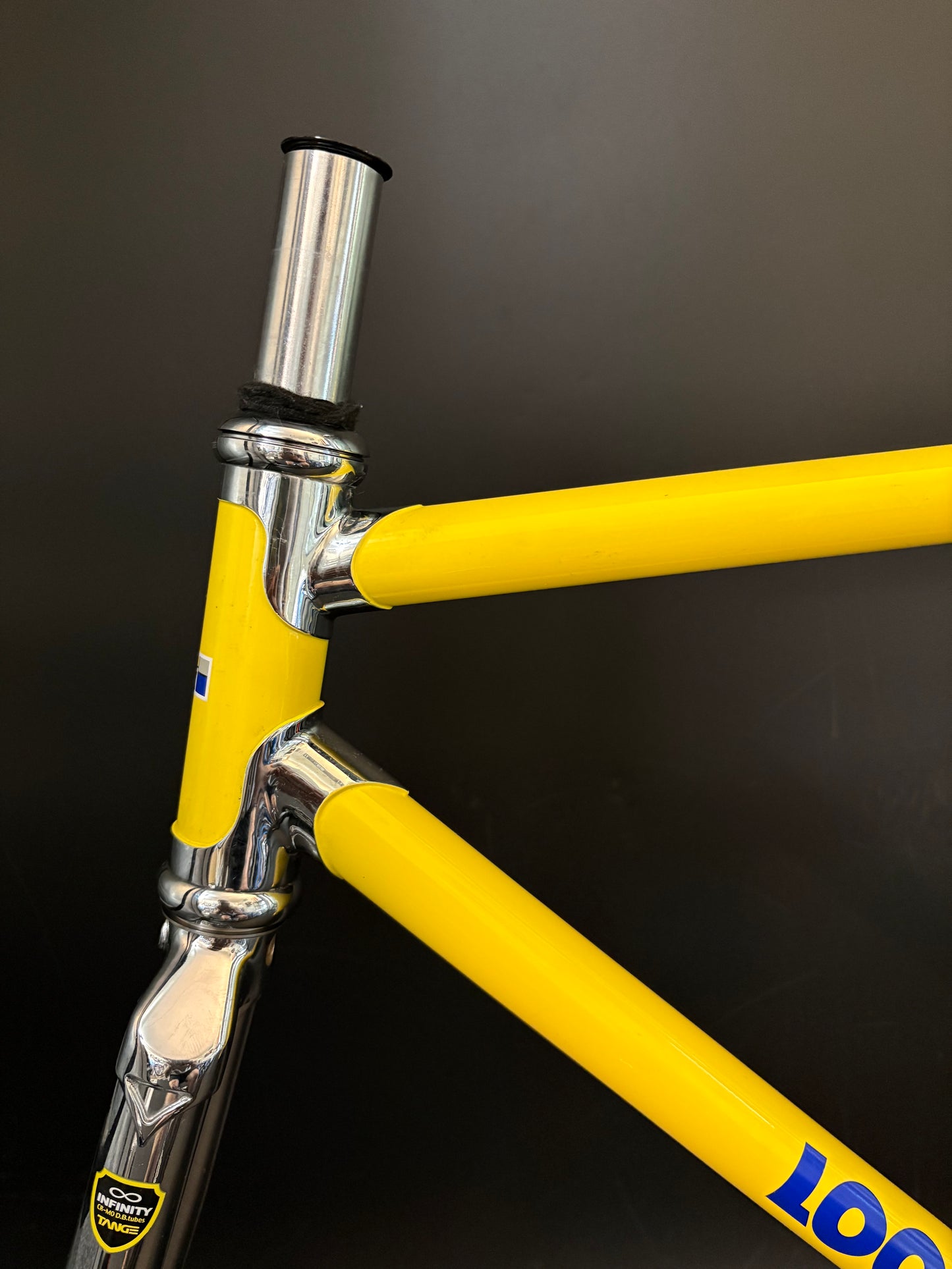 Look AC 364 Frameset Heritage Yellow/Chrome Small