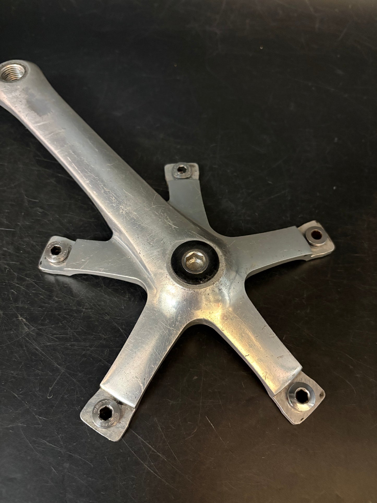 Dura Ace 7600 Cranks Silver 165mm