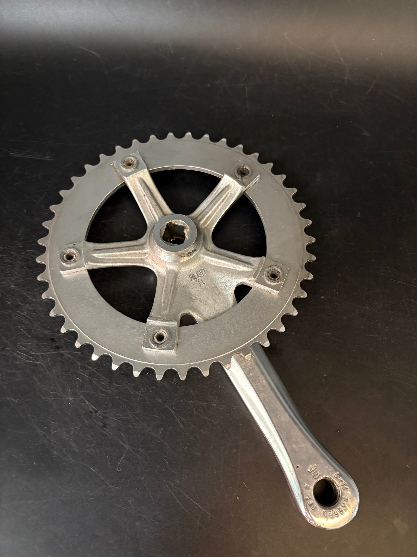 Sugino Messenger Crankset Silver 165mm 42t 130bcd
