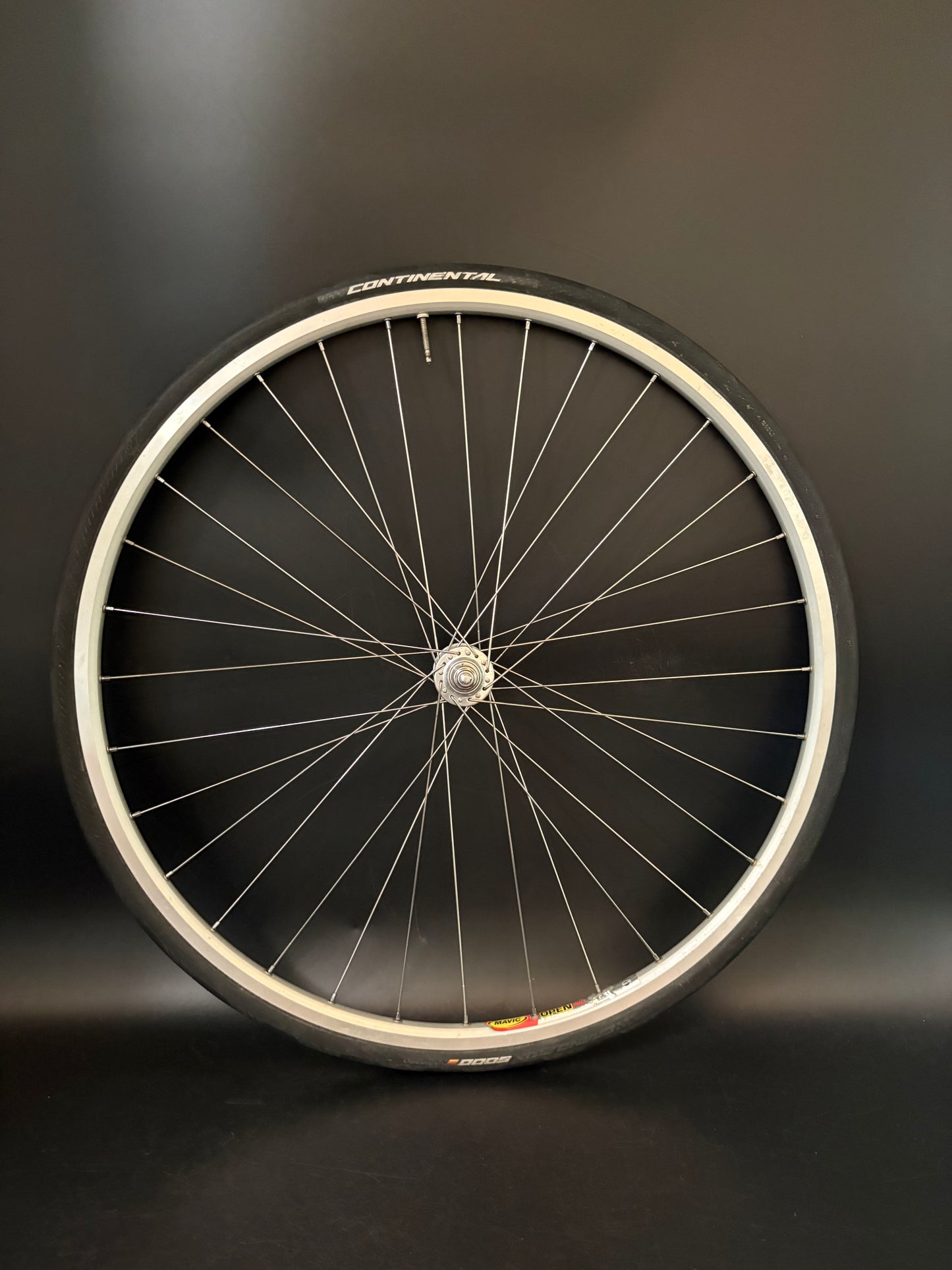 Mavic Open Pro / Campagnolo Record LF Wheelset Silver 32h