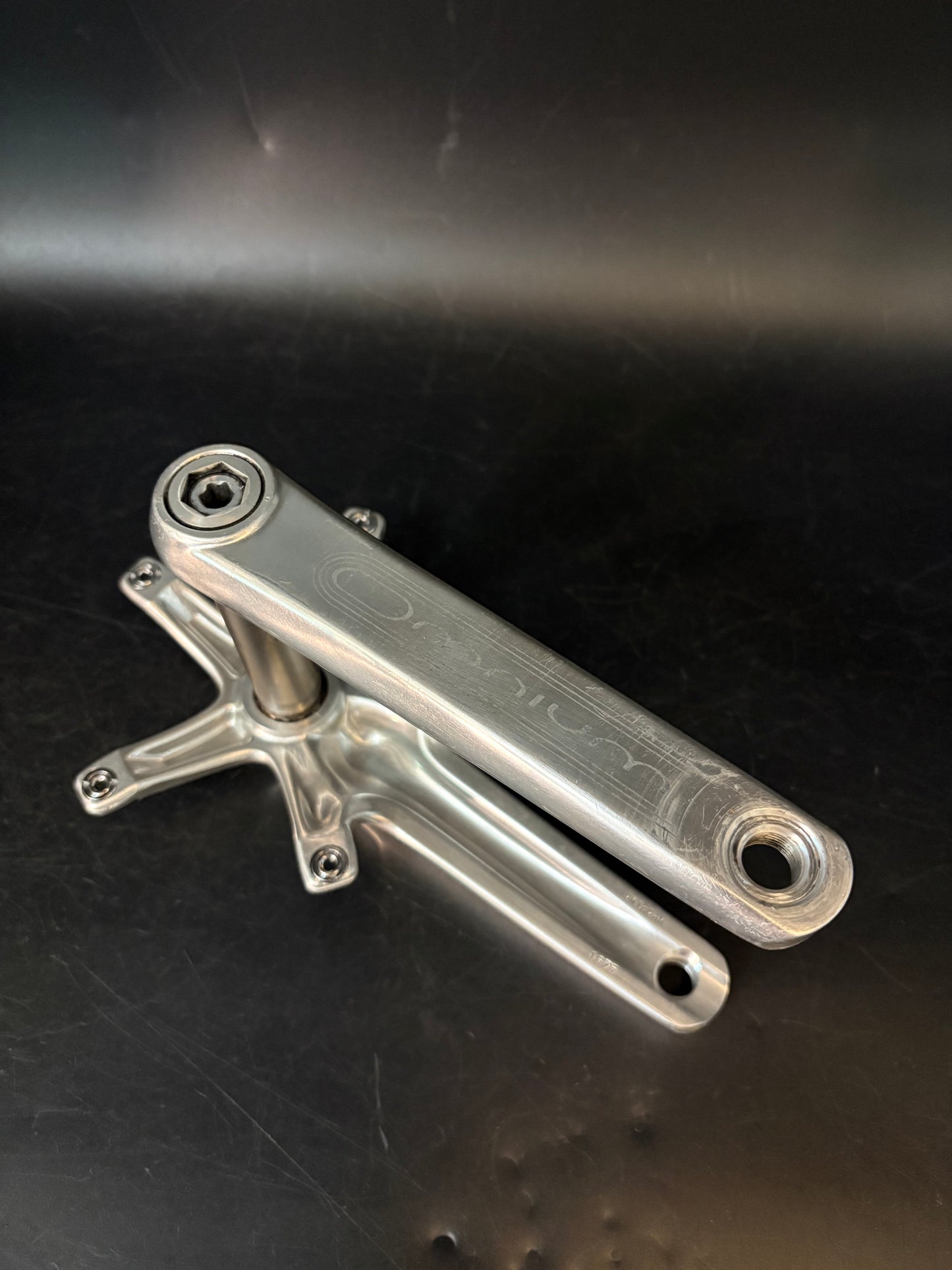 Sram Omnium Cranks Silver 167.5mm