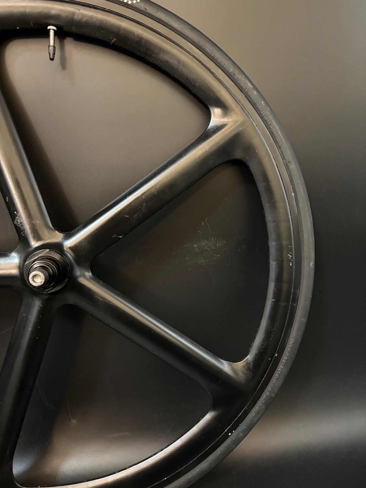 Aerospoke Wheelset Black w/ 17t Cog