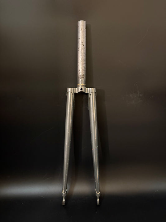 Affinity Track Fork Silver Rainbow Flake 1” Threadless 185mm