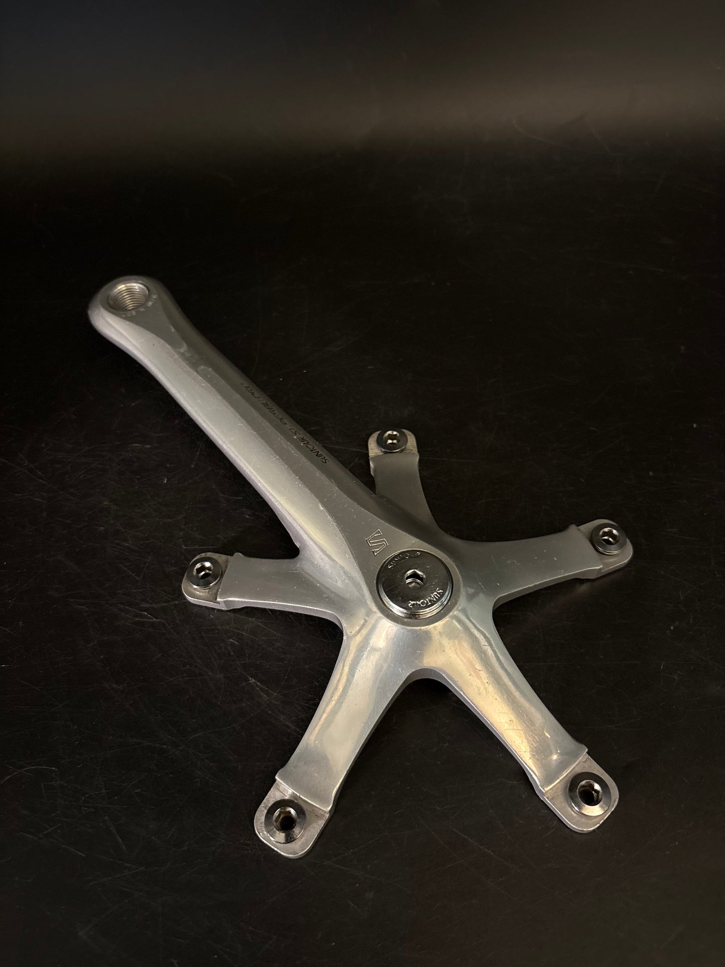 Suntour Superbe Cranks Silver 167.5mm
