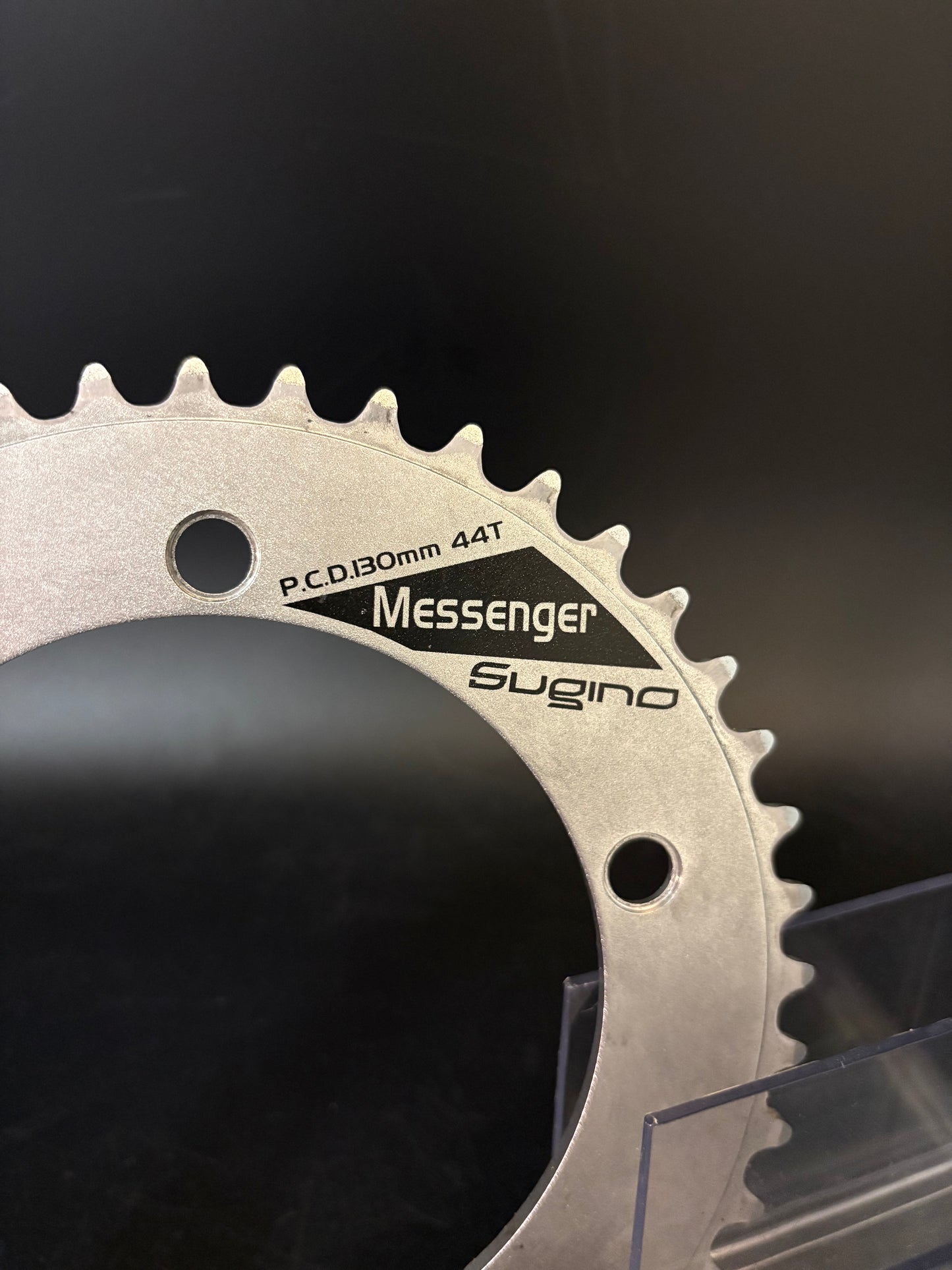 Sugino Messenger Chainring Silver 44t 130bcd