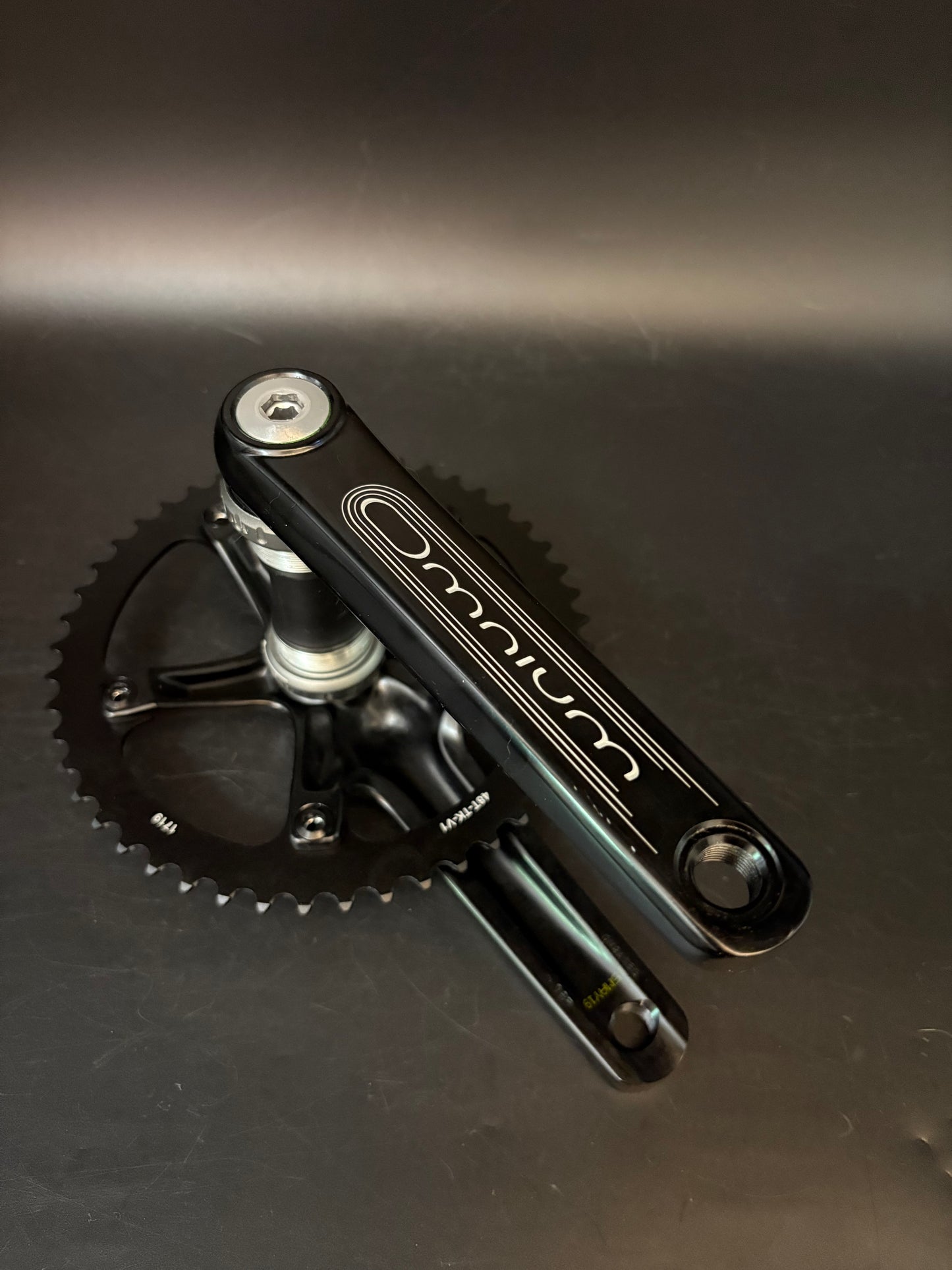 Sram Omnium Crankset Black 165mm 48t